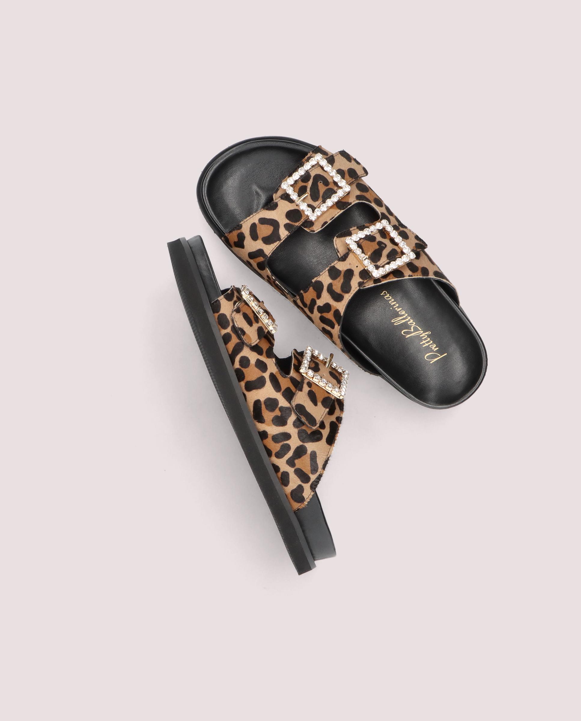 Sandalias Belle Animal print Poni
