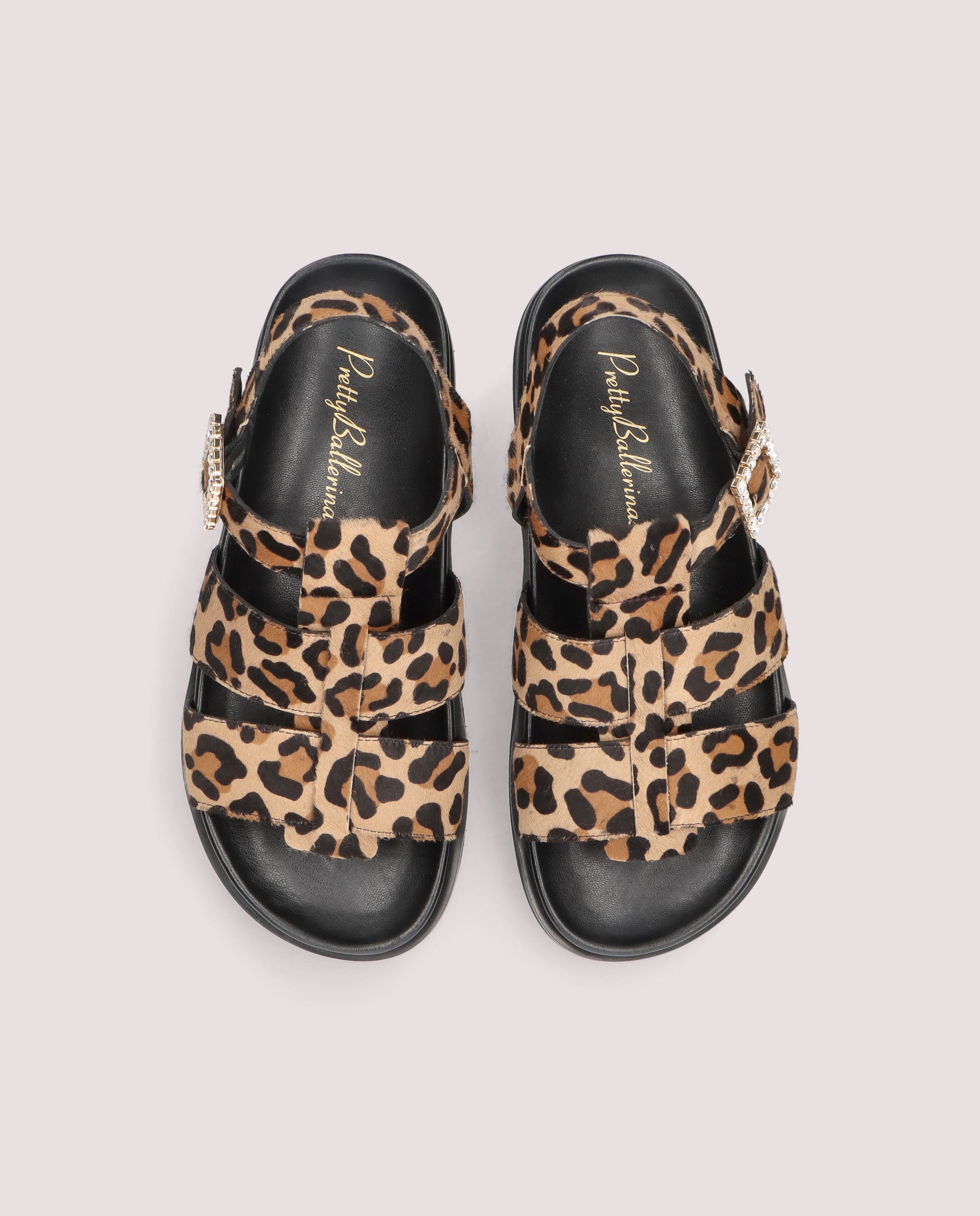 Vista alternativa de Sandalias Belle Animal print Poni por PrettyBallerinas