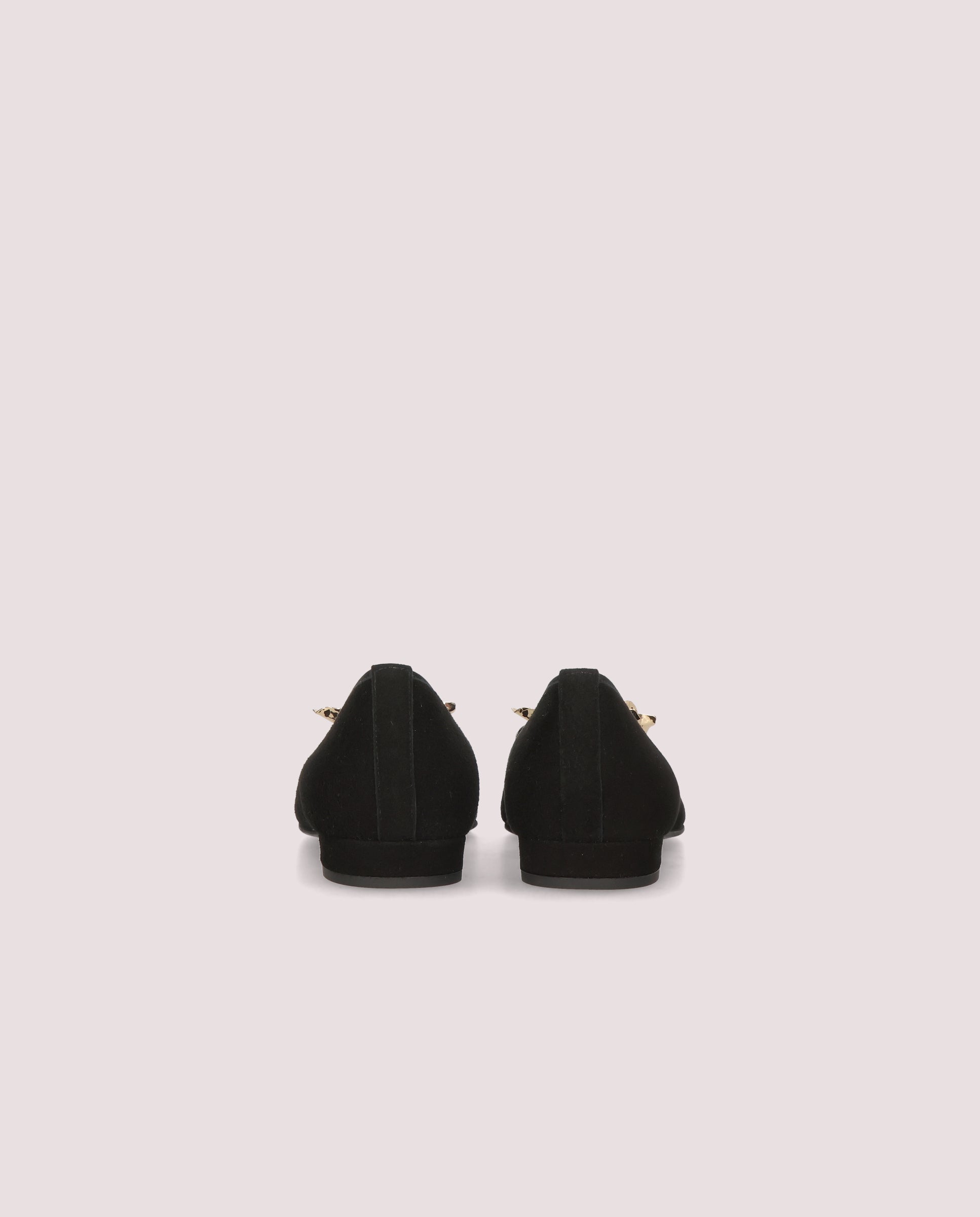 Clementine ballerina in black suede