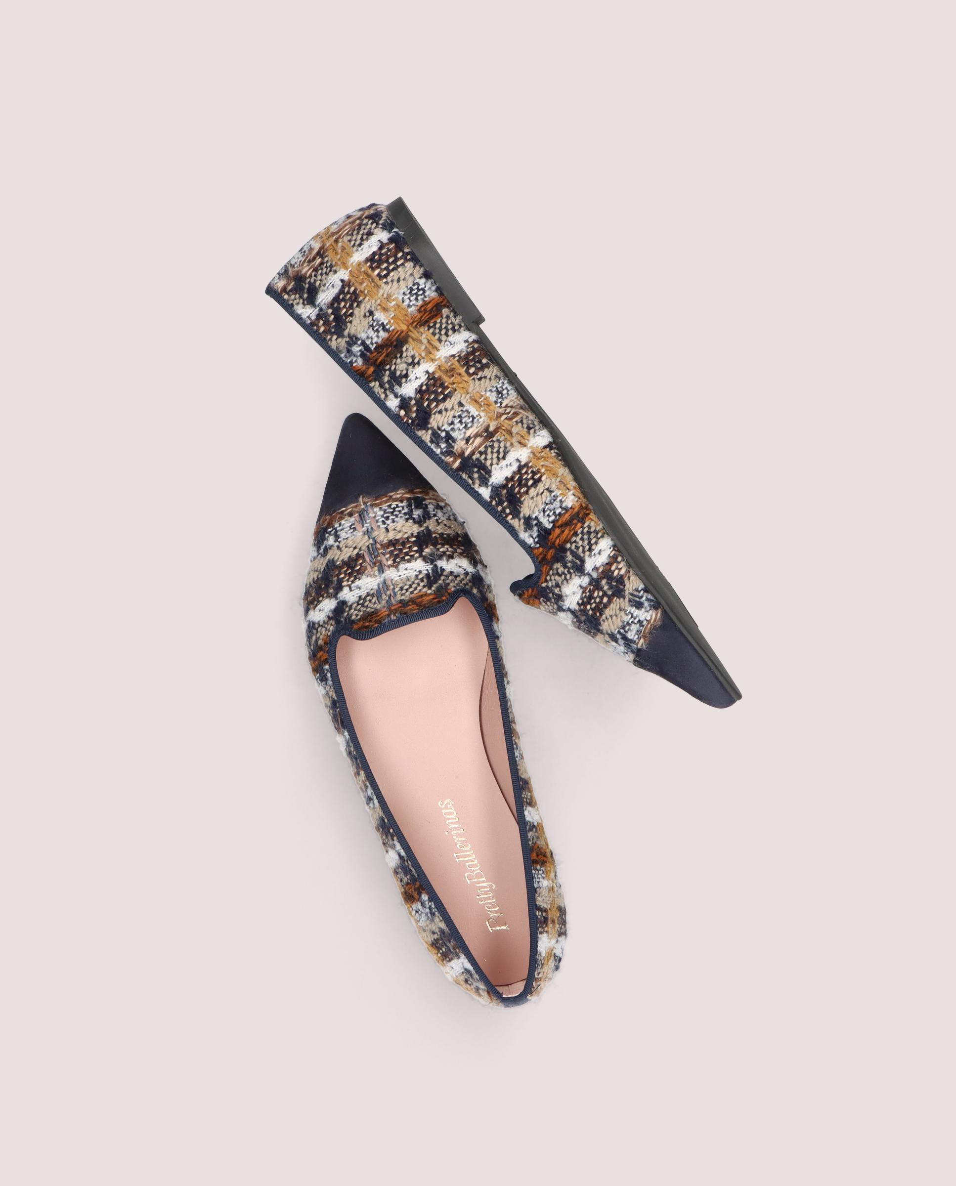 Loafers Paris Azules Tejidos