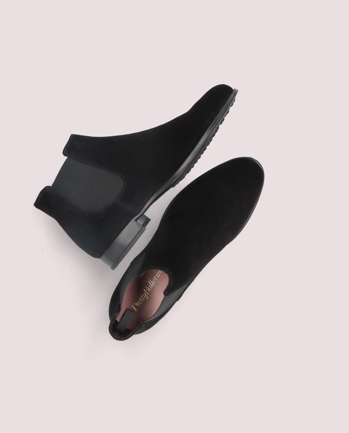 Botines Pat Negros Ante