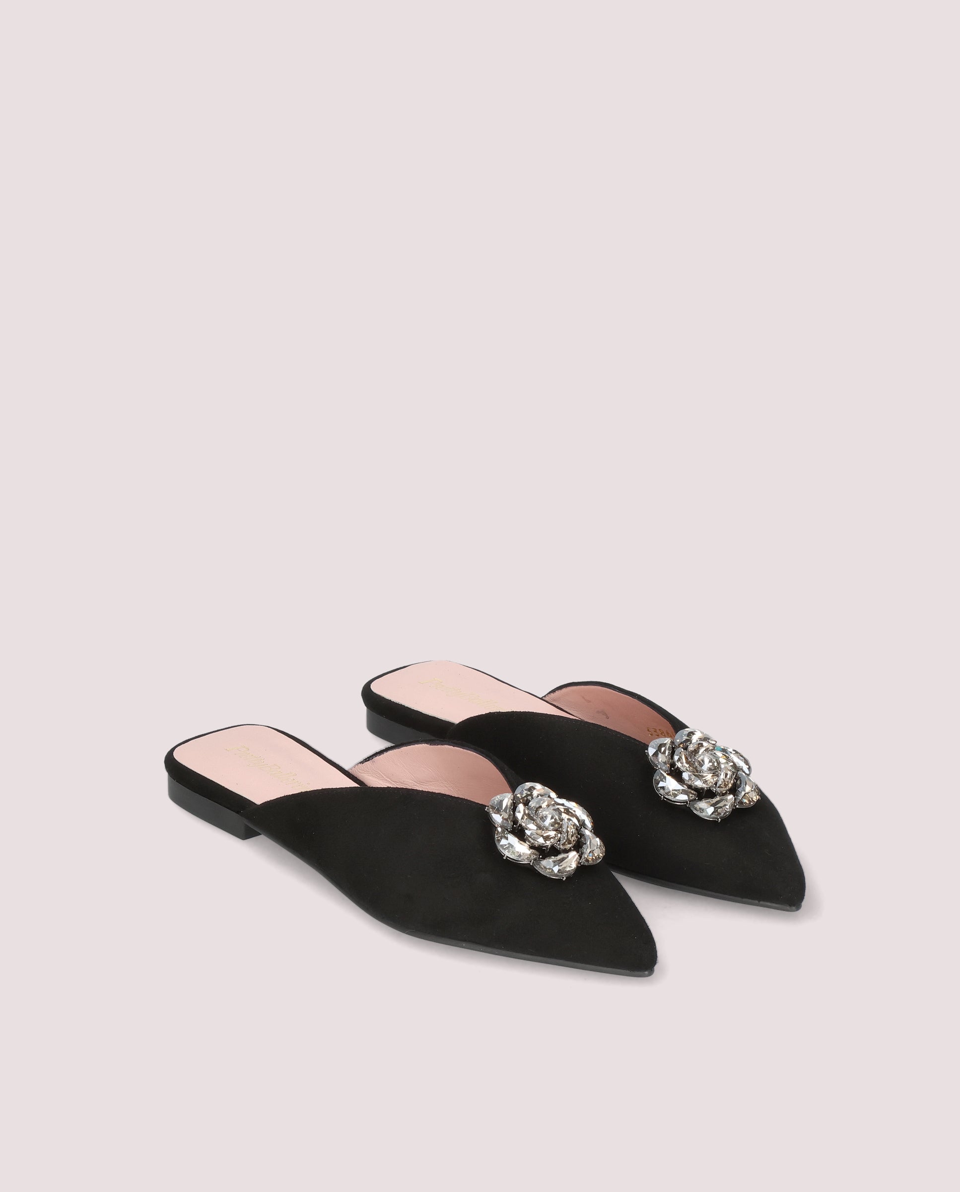 Mules Yvette Negros Ante