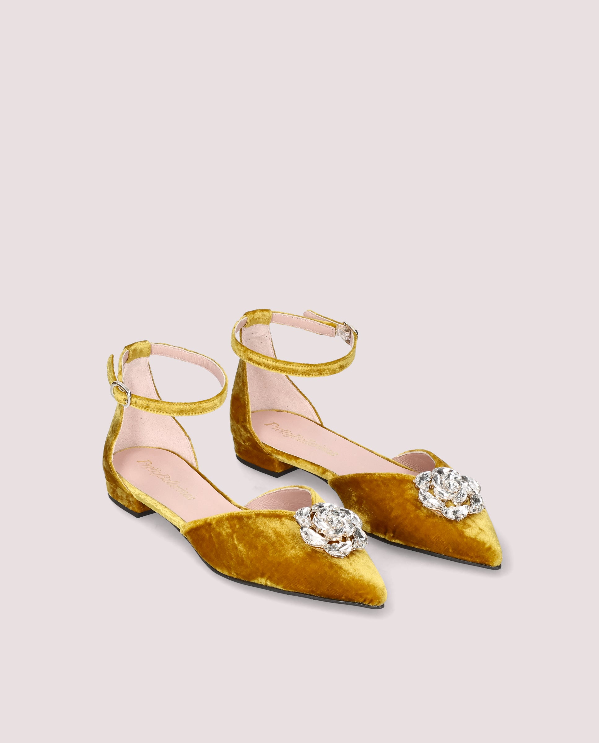 Bailarinas Clementine Amarillos Tejidos
