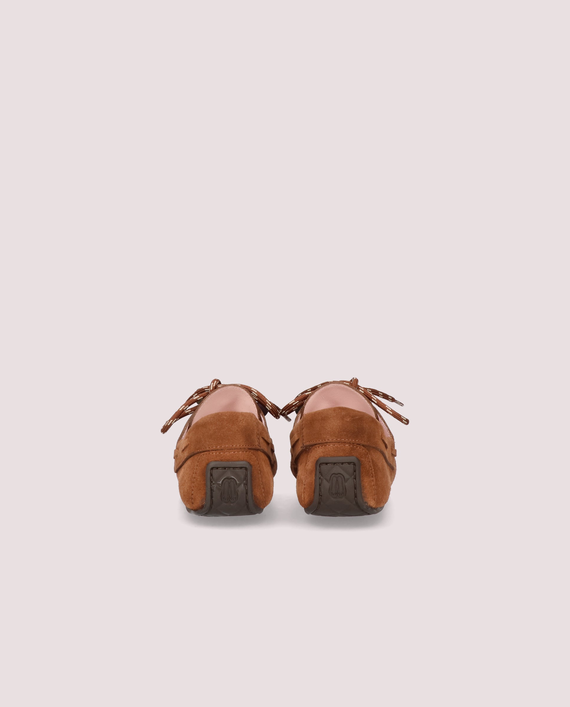Josephine moccasin in tan suede