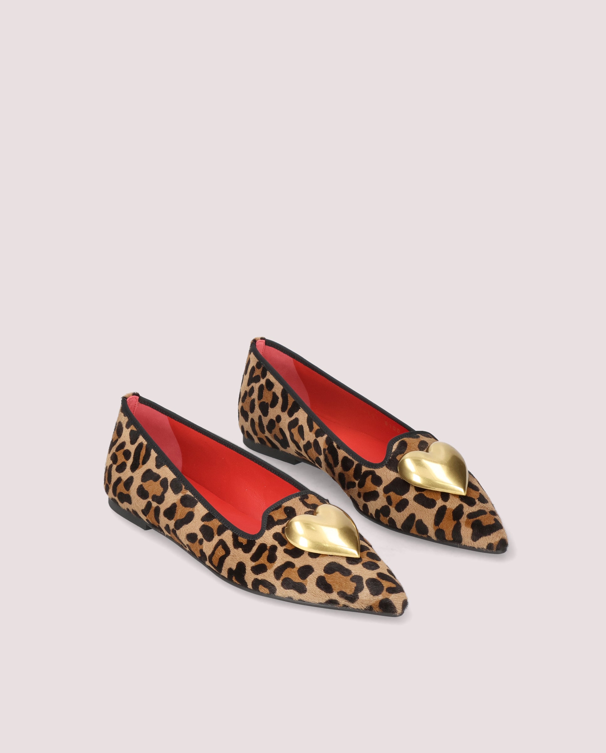 Image of Paris loafer in leopard printed poni by PrettyBallerinas
