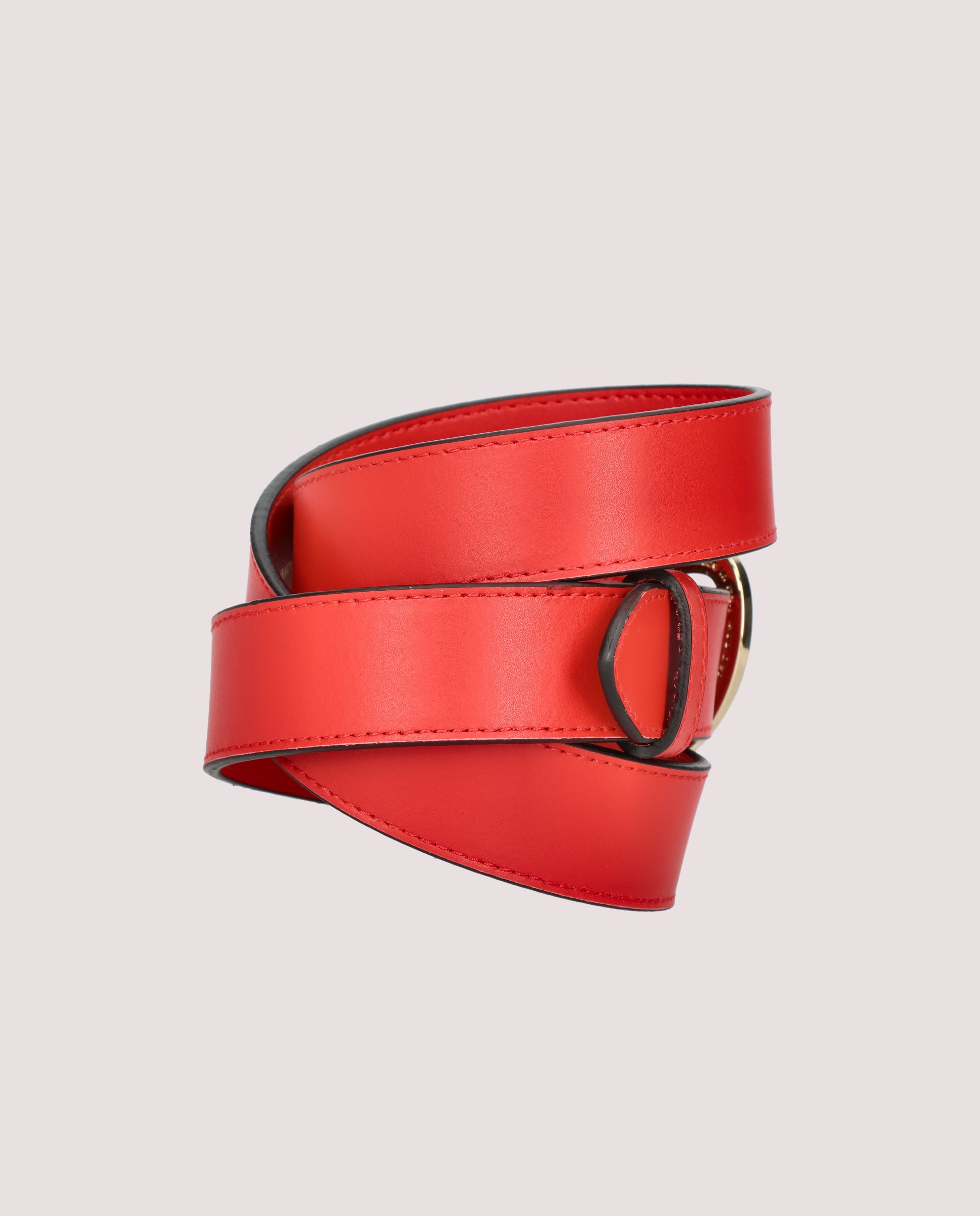 Alternative view of Red leather belt by PrettyBallerinas