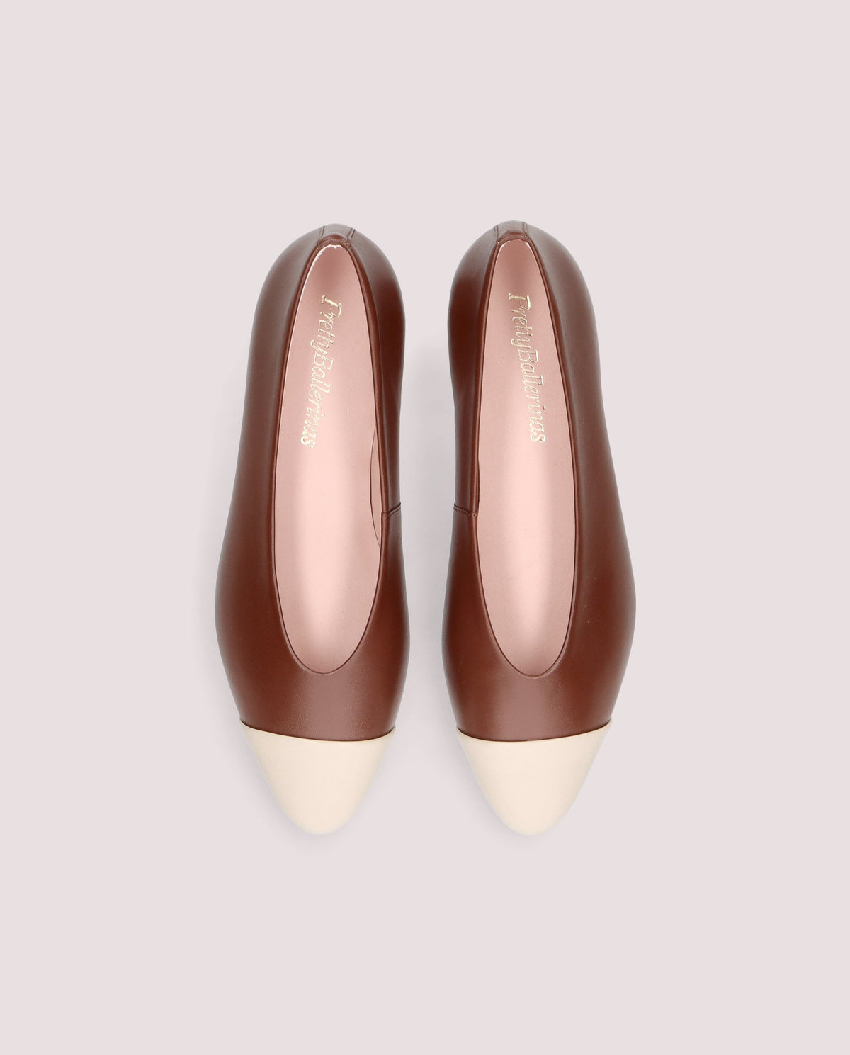 Bailarinas Odile Marrones Piel