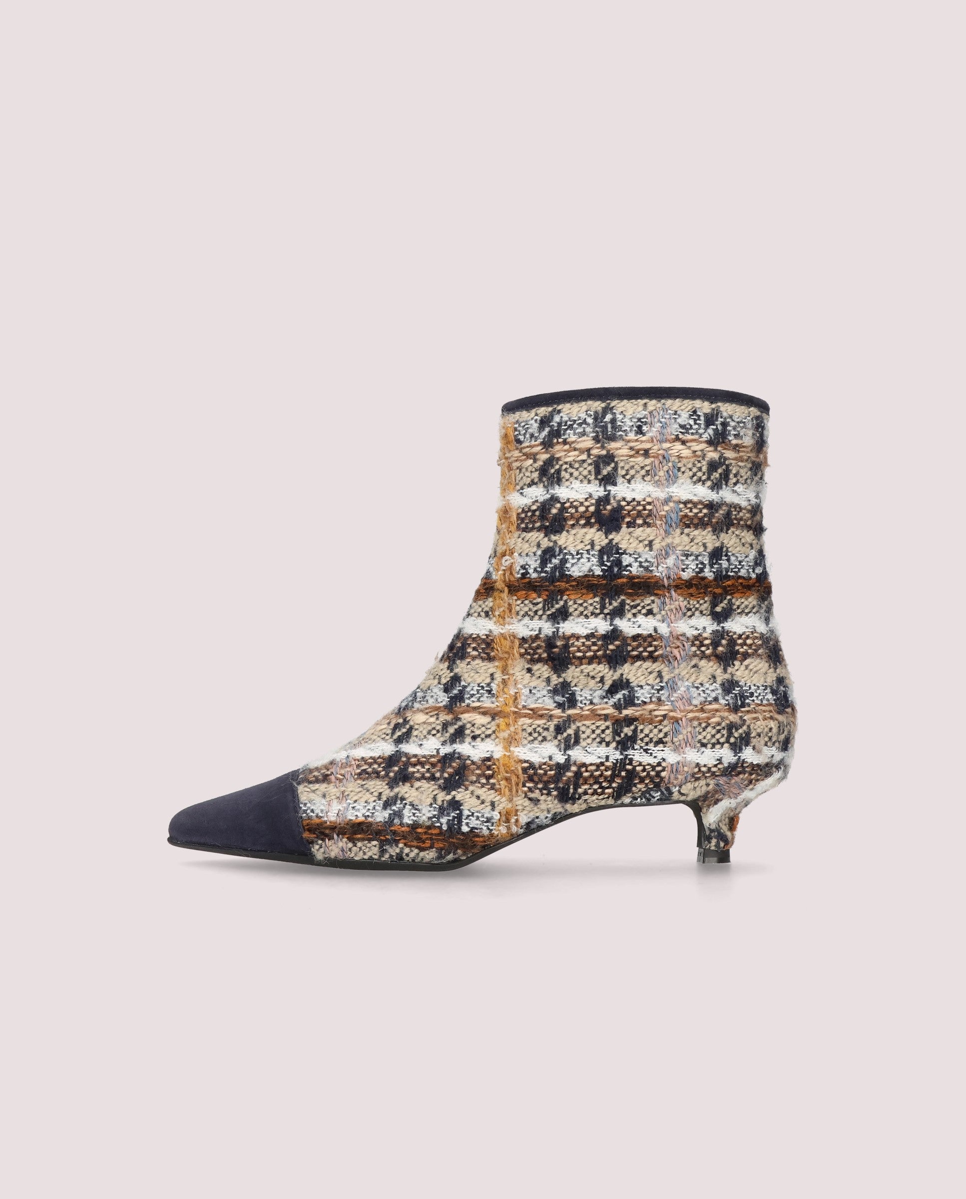 Botines Kendall Azules Tejidos