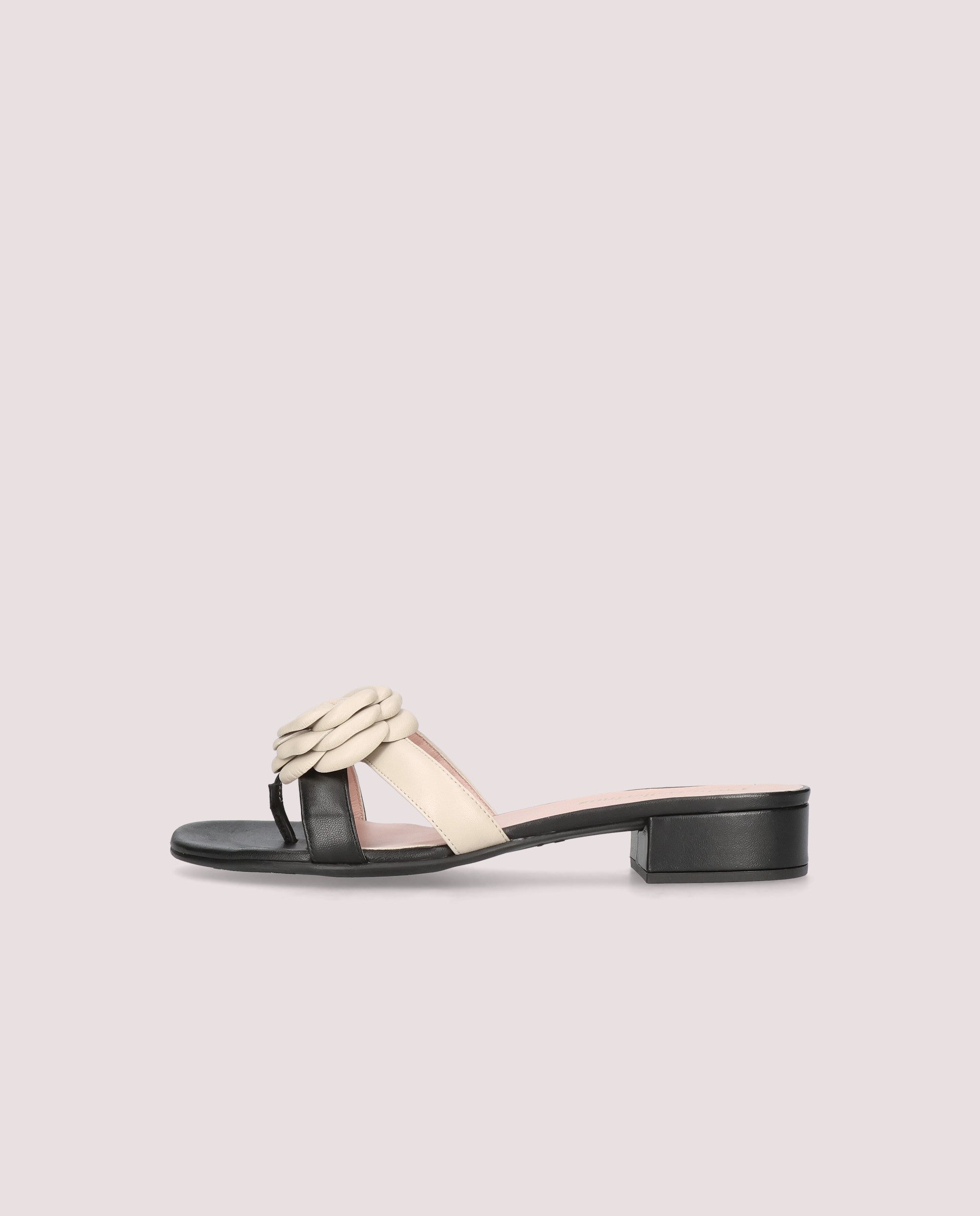 Sandalias Lulu Negros Piel