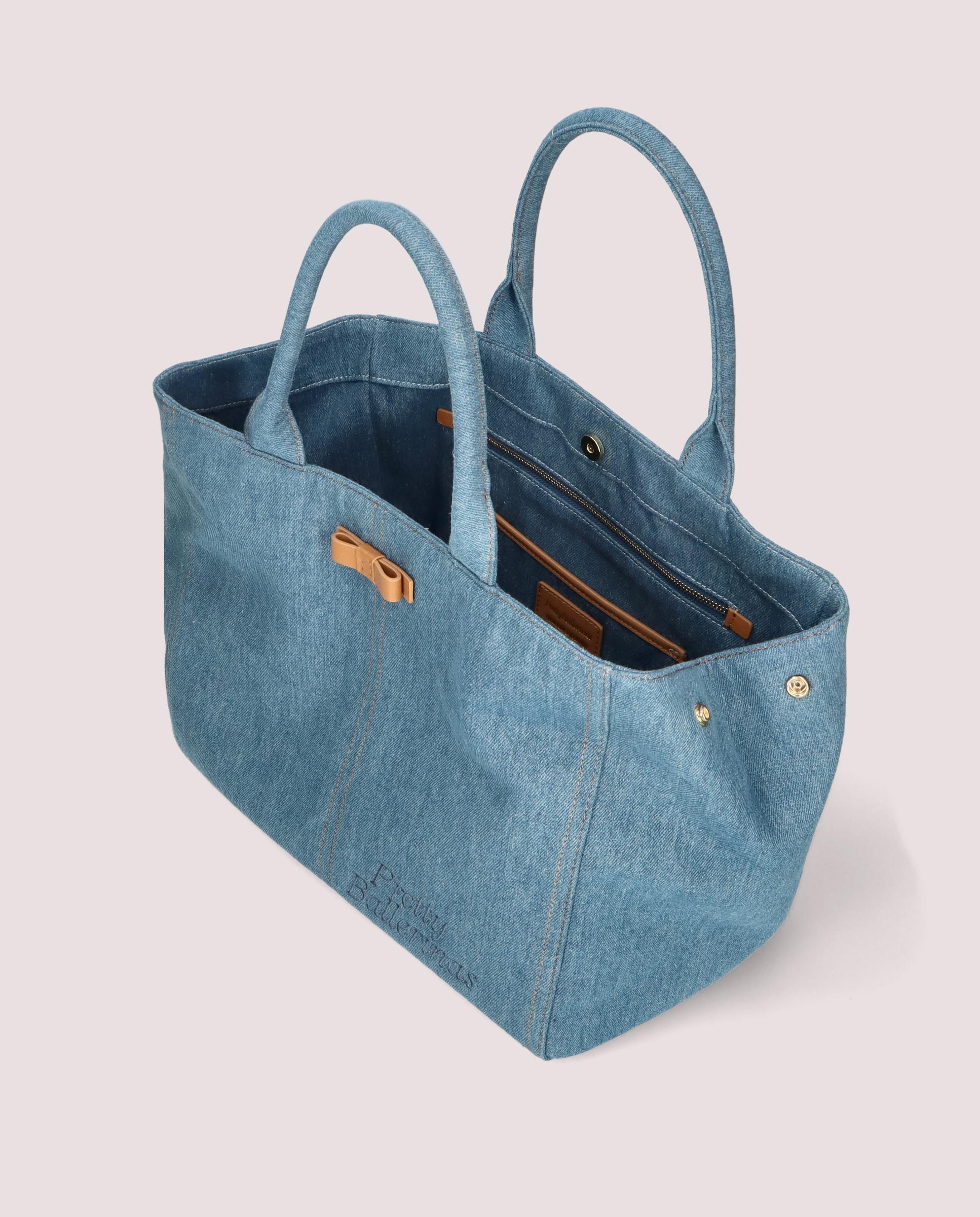 Bolsos Bags Azules Tejidos