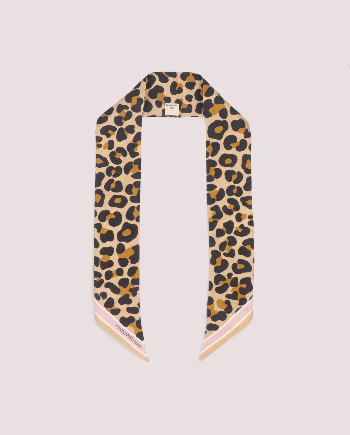 Leopard printed twilly
