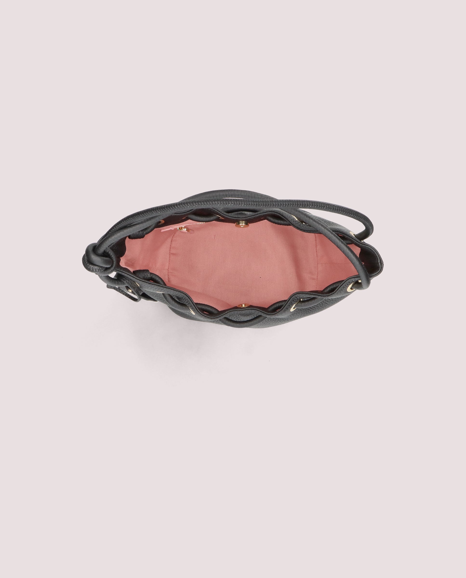 Schwarze Lederhandtaschen