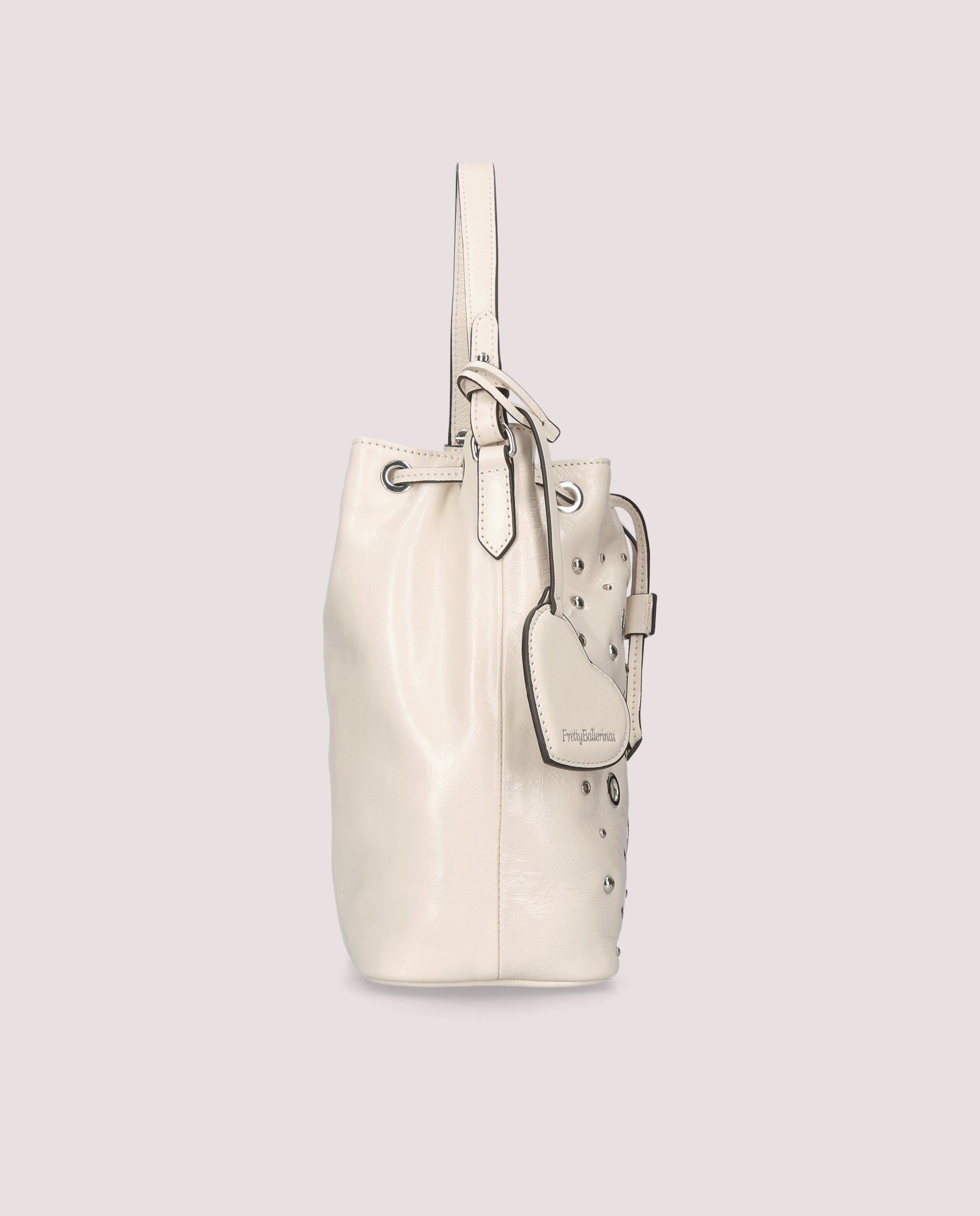 Weiße Lackhandtaschen