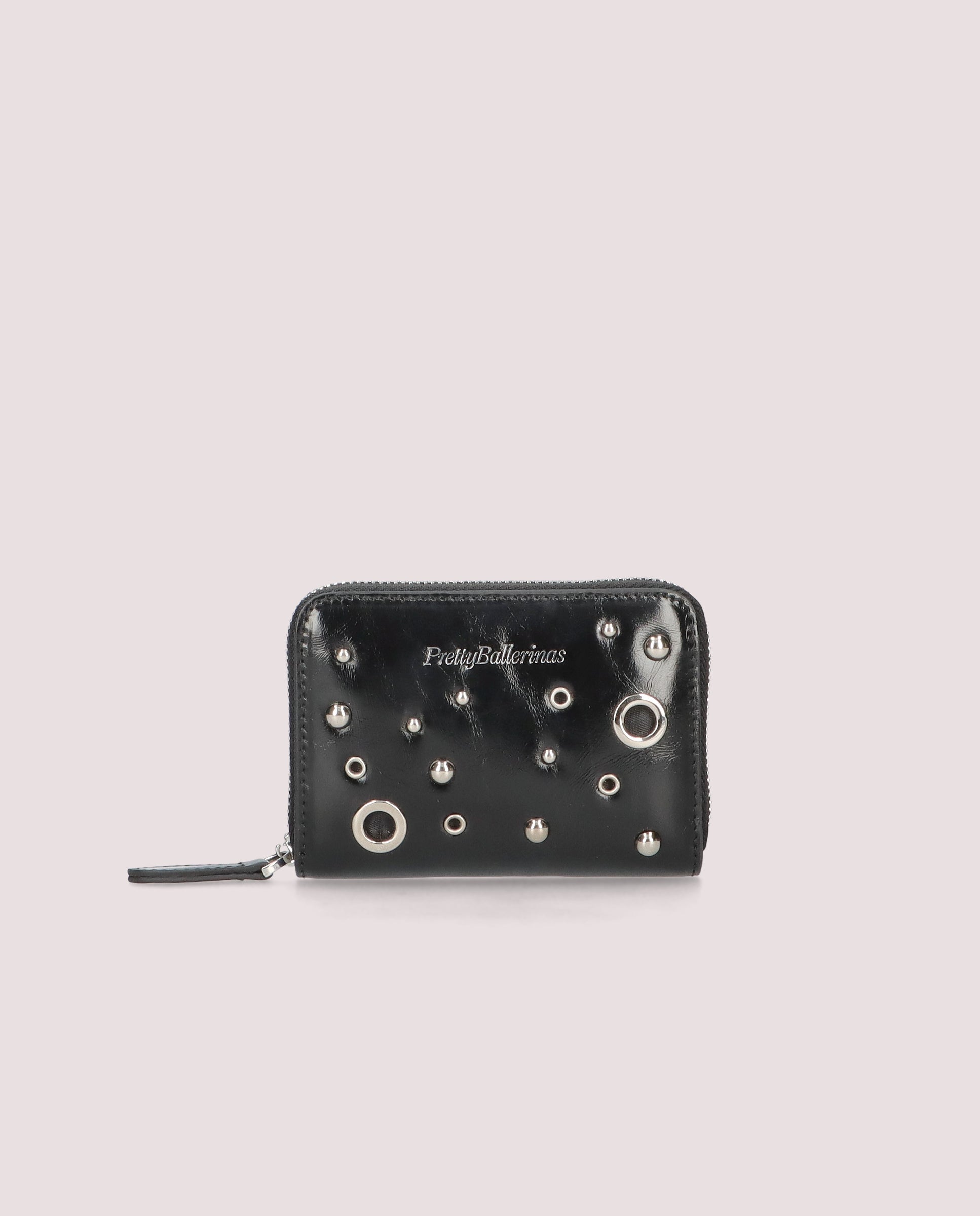 Bolsas e carteiras em verniz preto