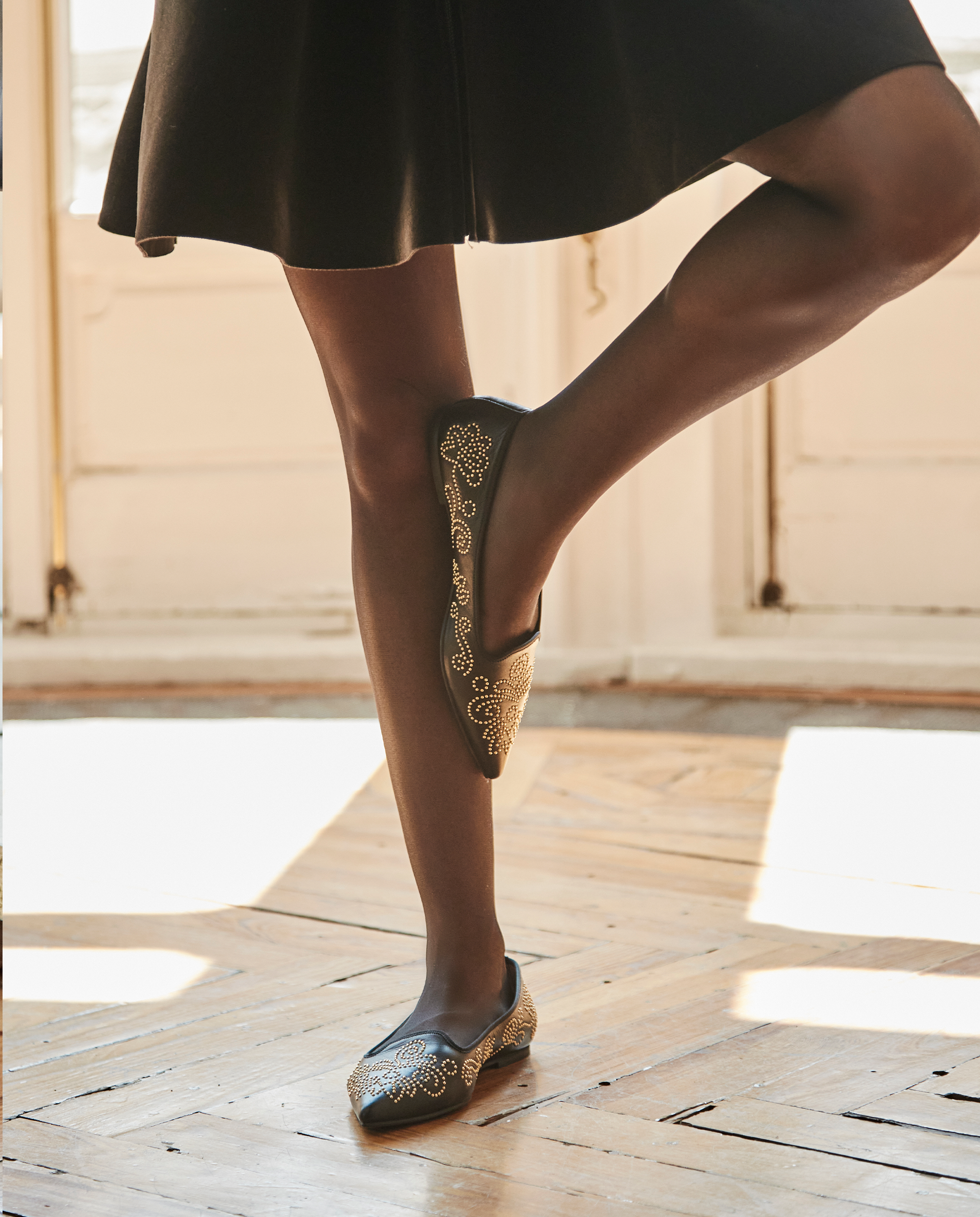 Loafers Ella Negros Piel