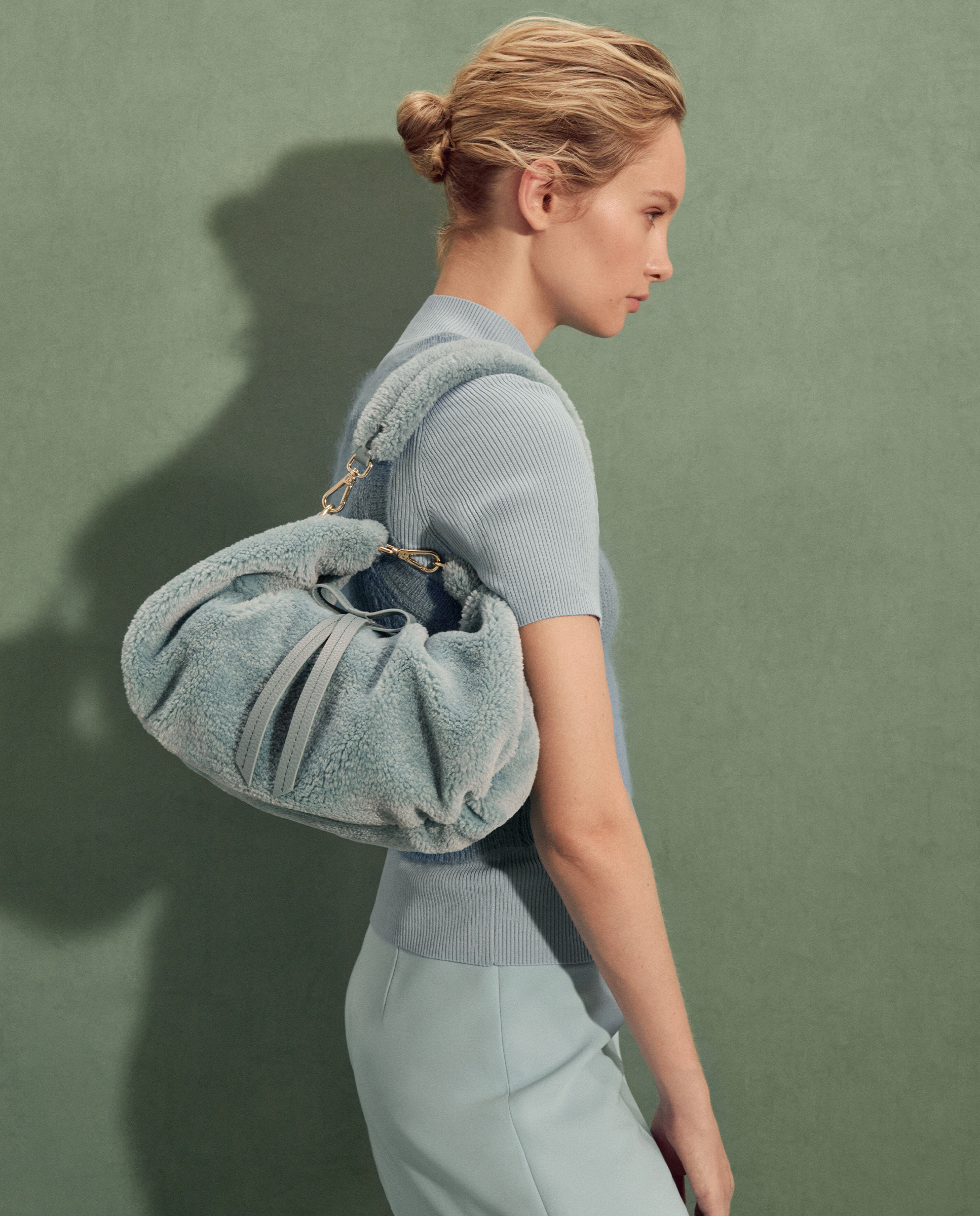 Bolsos Bags Azules Tejidos