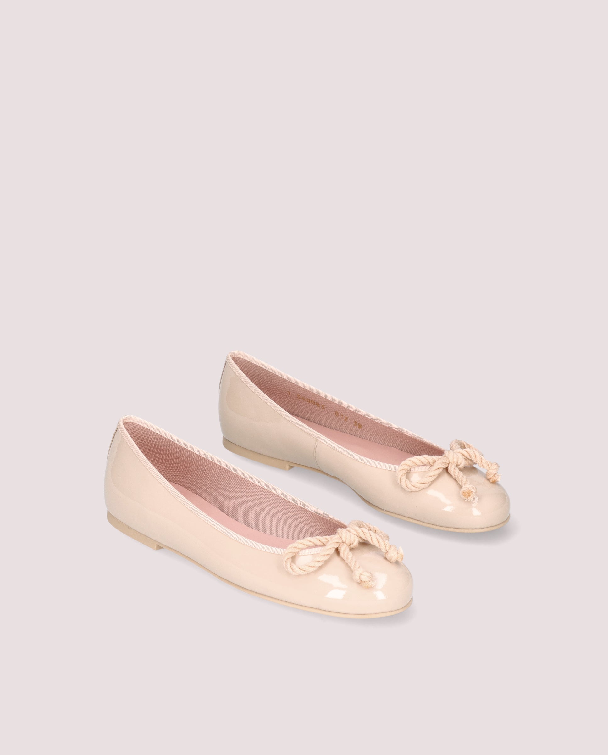 Imagen de Bailarinas Rosario Rosas Charol por PrettyBallerinas