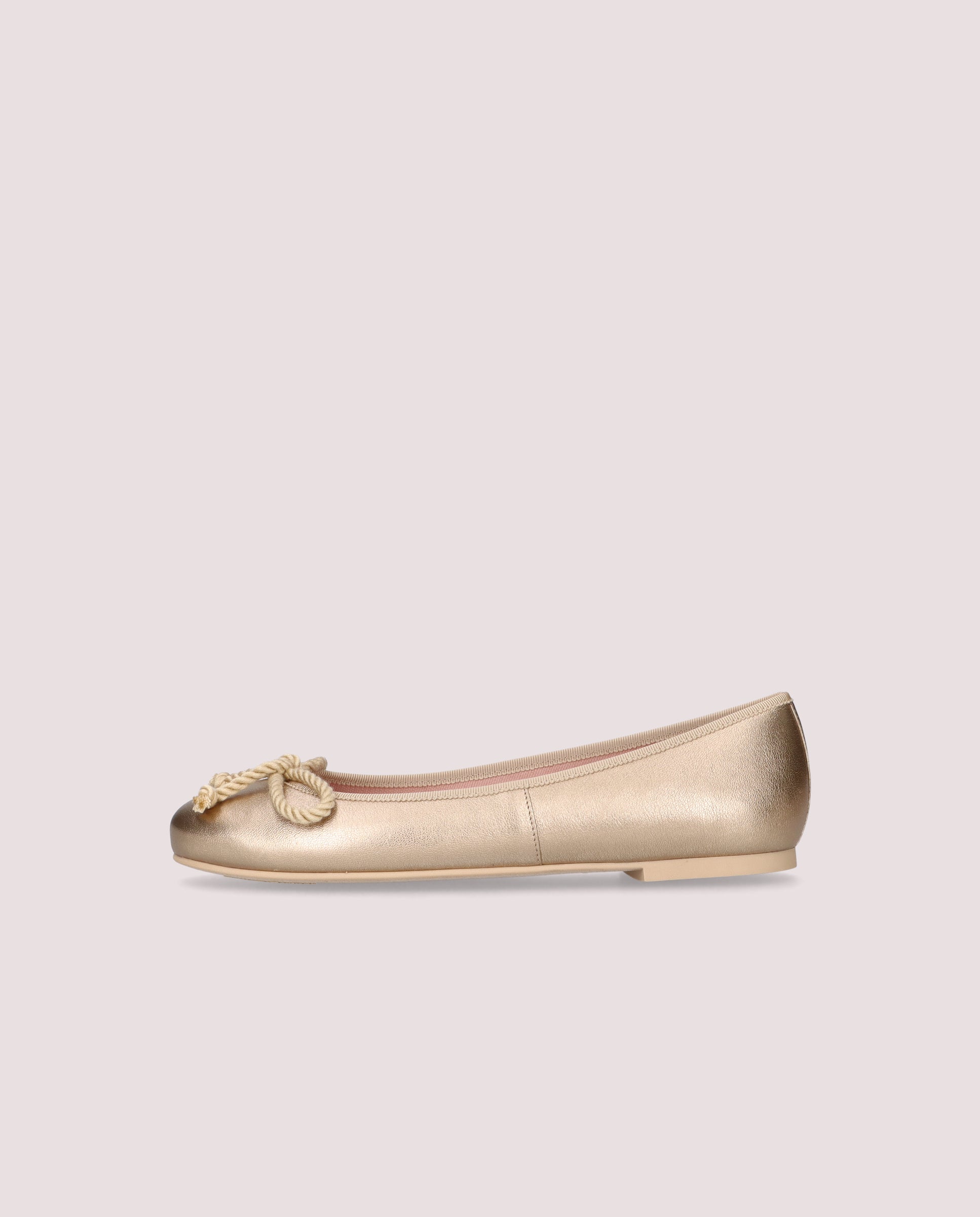 Rosario Ballet Flats GOLDEN METALLIC LEATHERS
