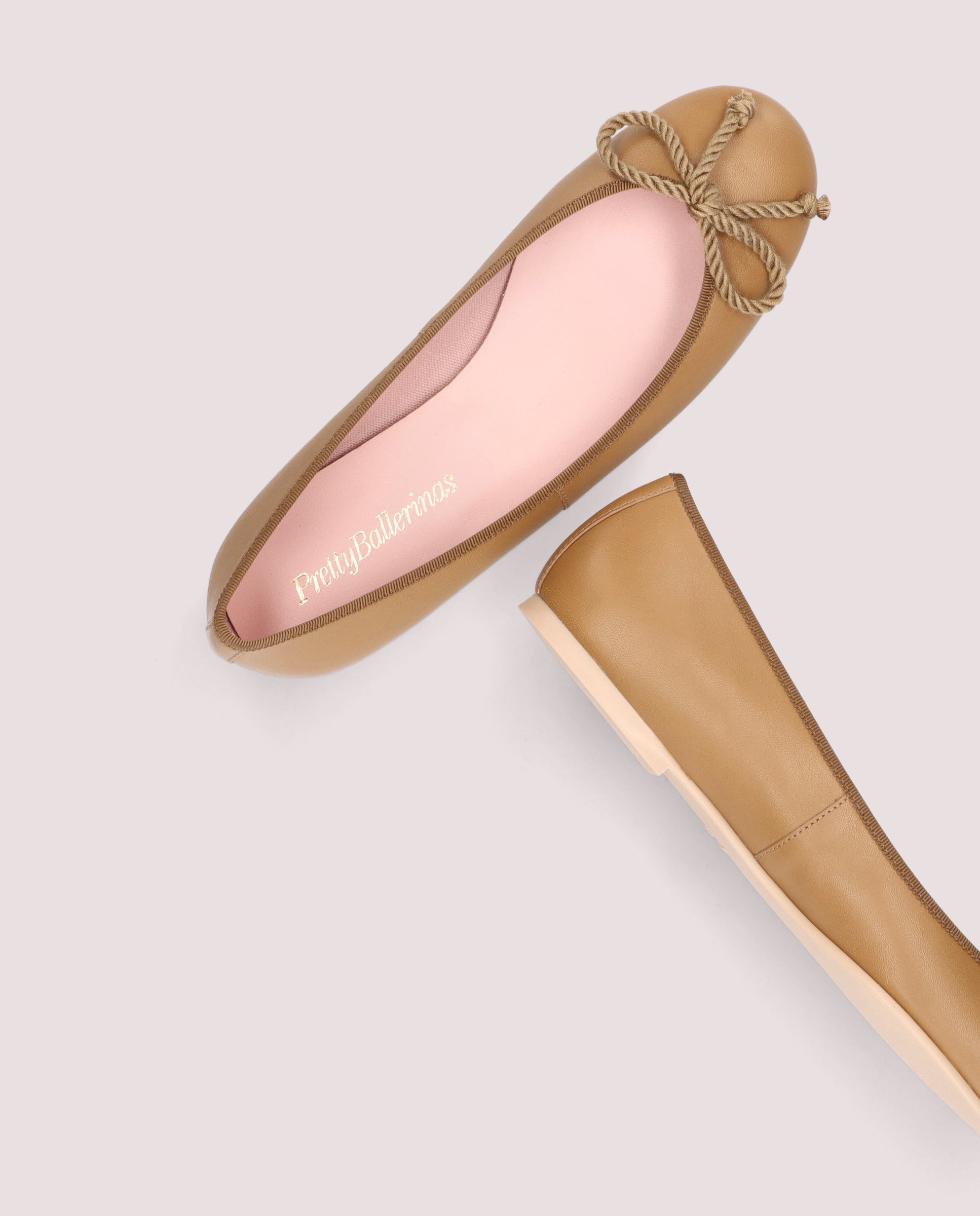 Bailarinas Rosario Marrones Piel