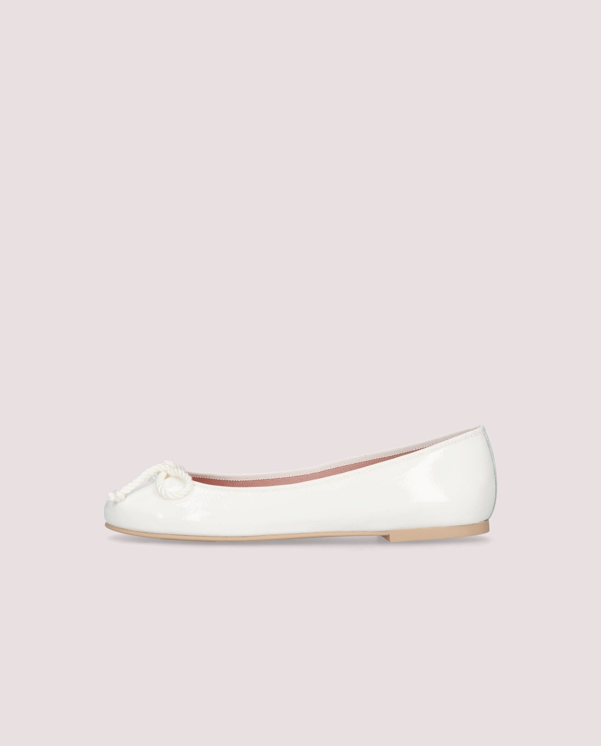 Ballerines en cuir verni Rosario Blancos