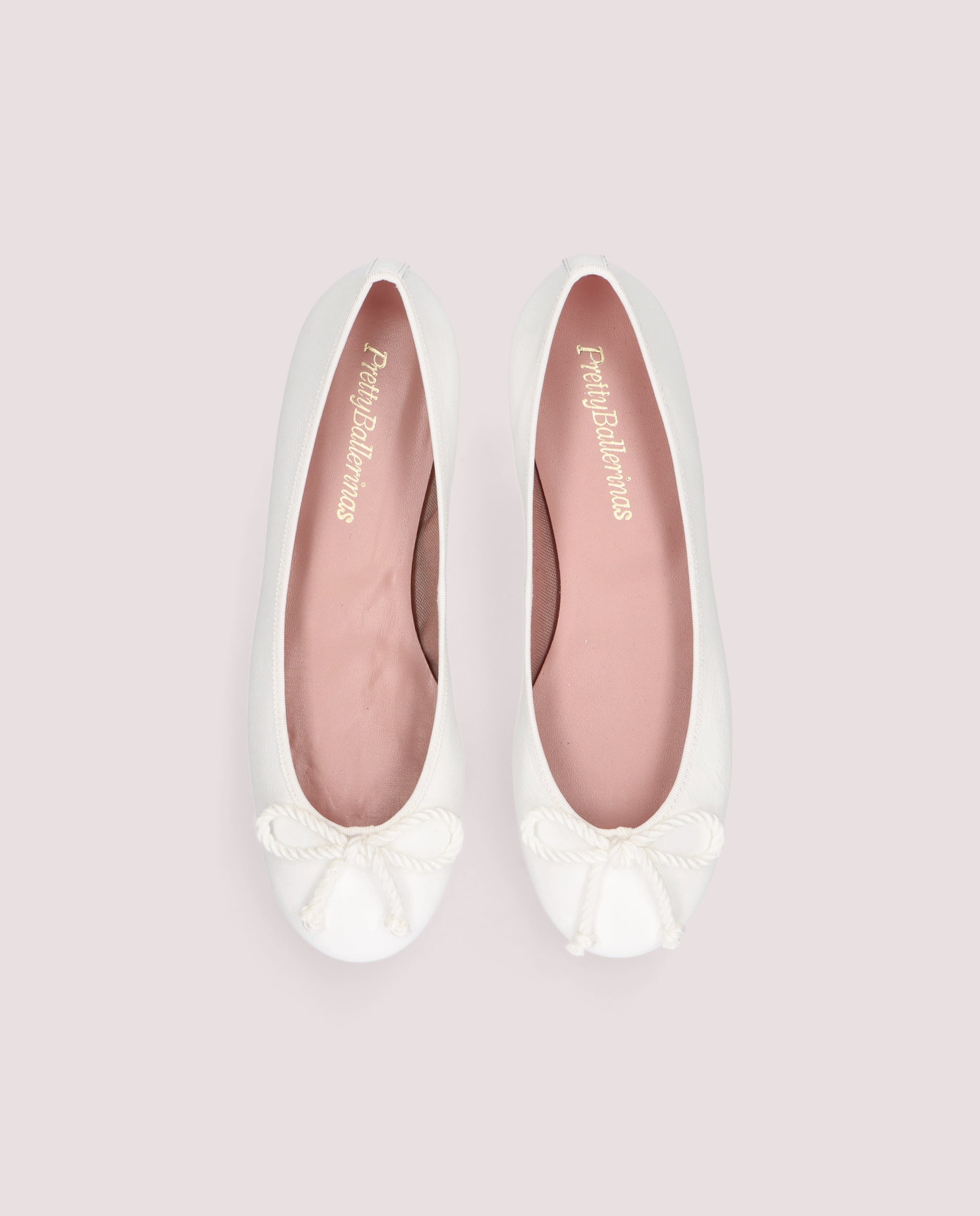Vista alternativa de Bailarinas Rosario Blancos Charol por PrettyBallerinas