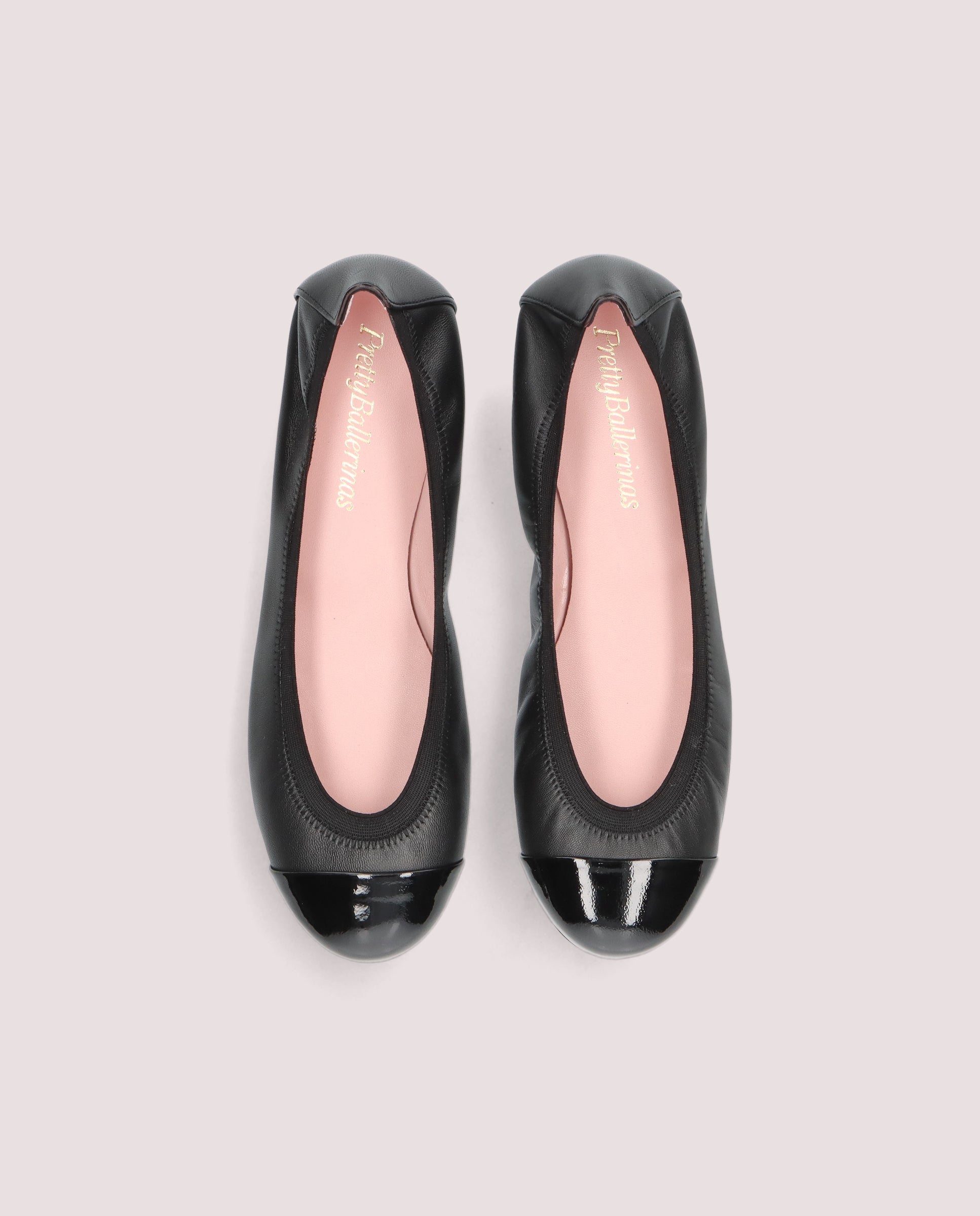 Alternative view of Bailarinas Shirley Negros Piel by PrettyBallerinas