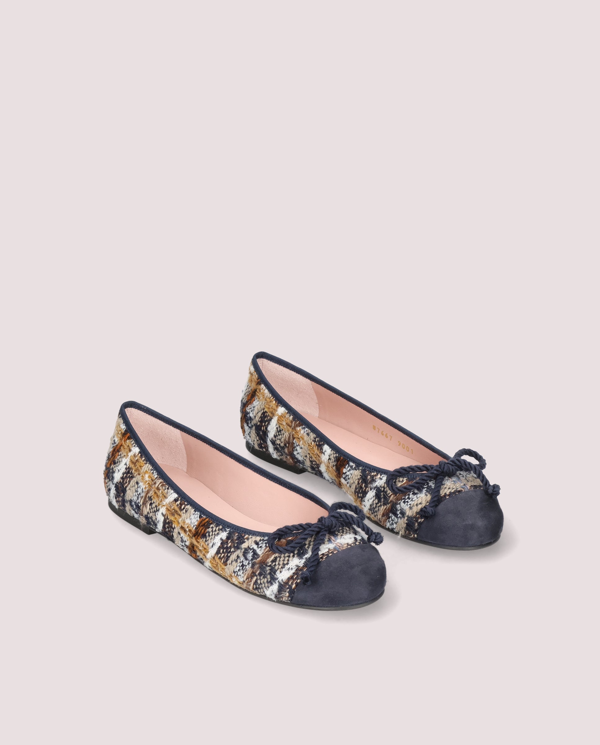 Rosario ballerina in tweed