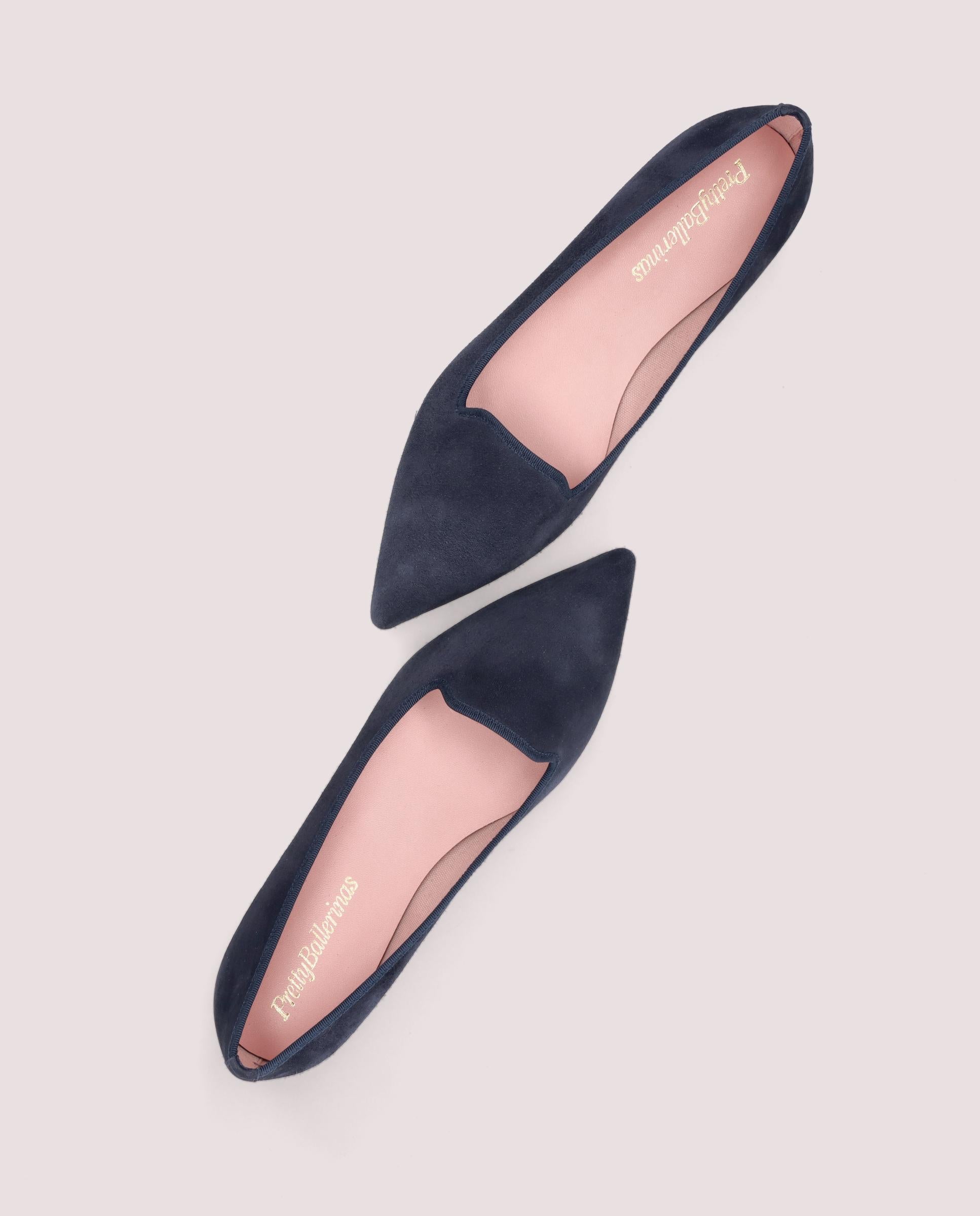 Ella BLUE SUEDE Loafers