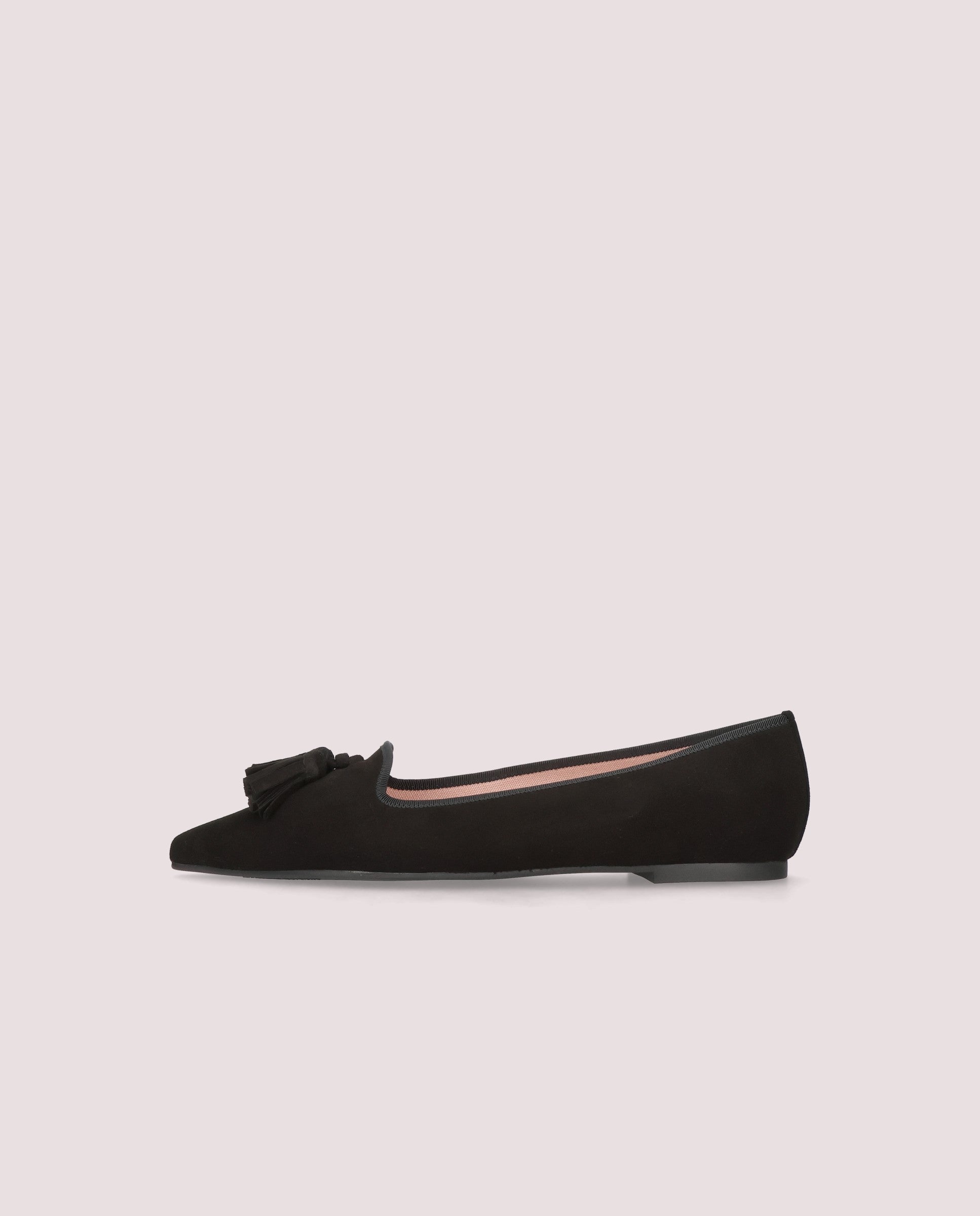 Ella BLACK SUEDE Loafers