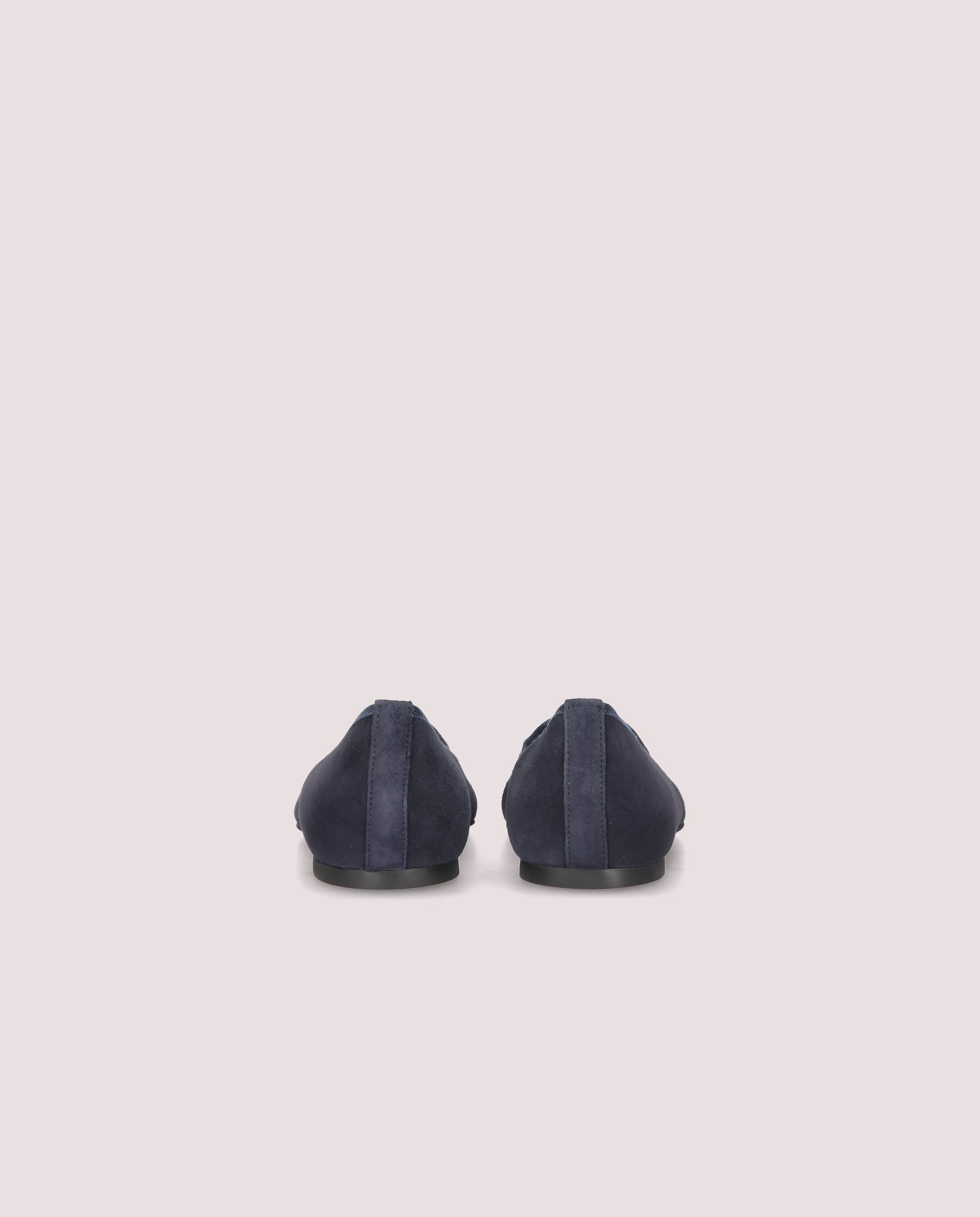 Mocassins Ella en daim bleu