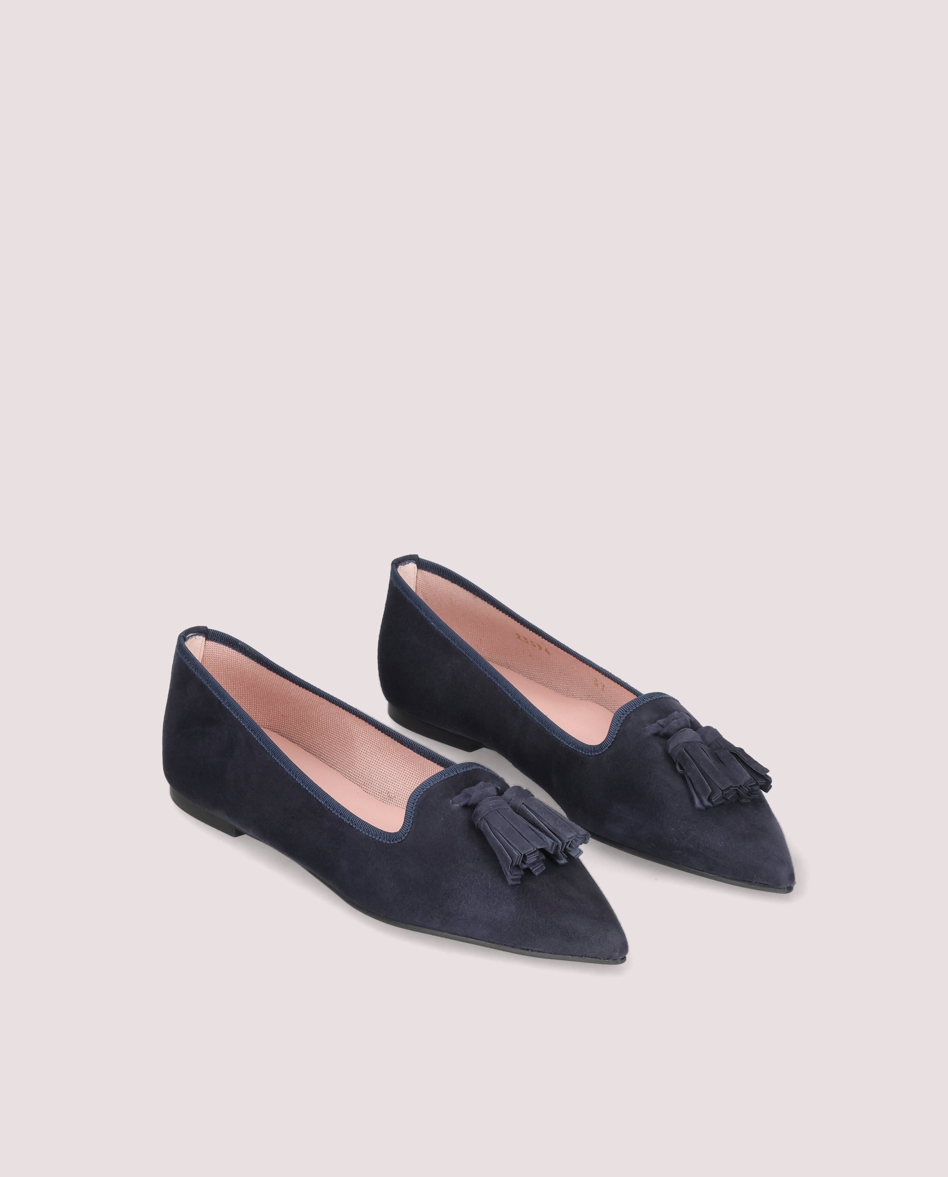 Imagen de Loafers Ella Azules Ante por PrettyBallerinas