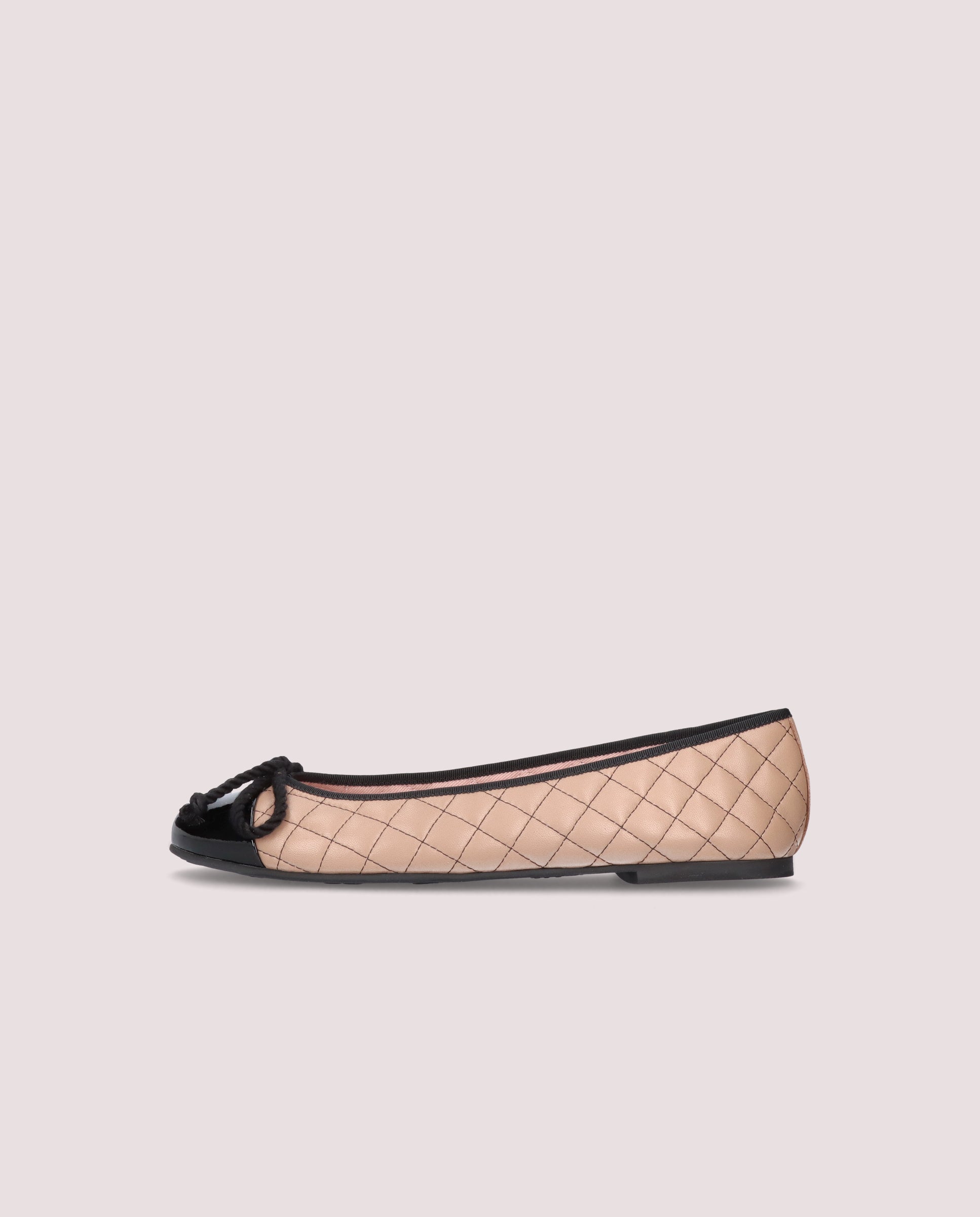 Rosario BEIGE LEATHER Ballet Flats