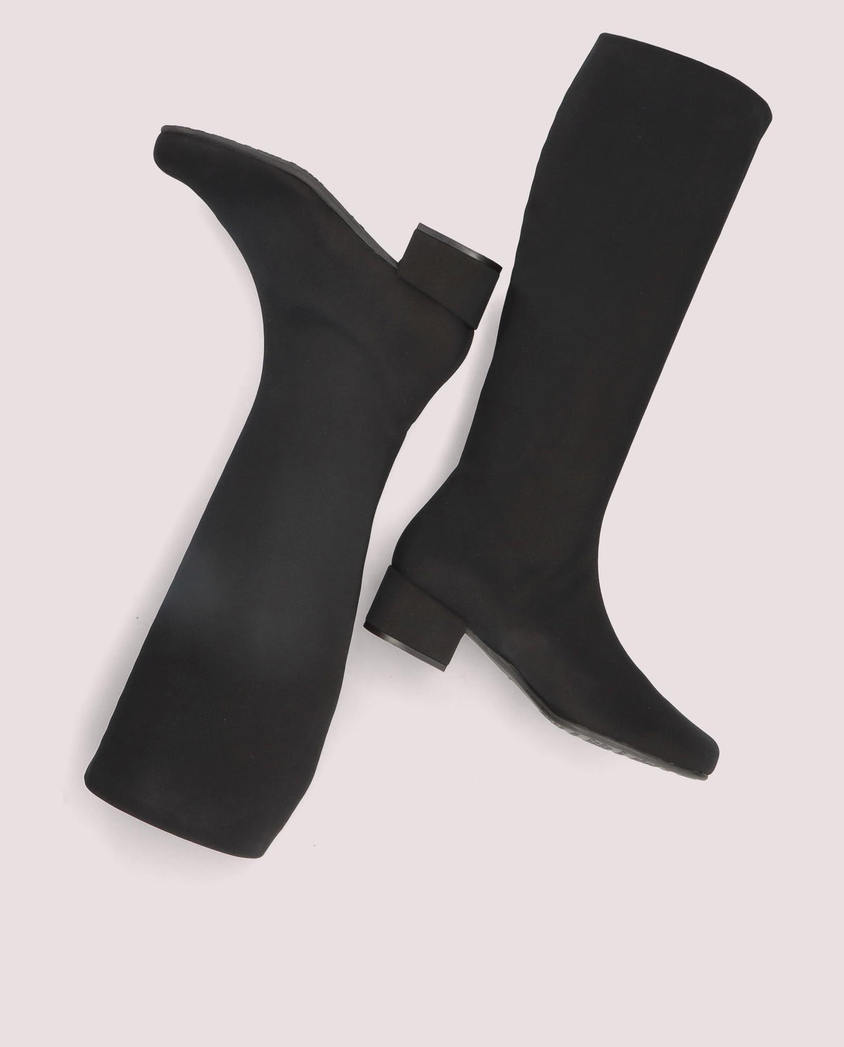 Botas Milan Negros Tejidos