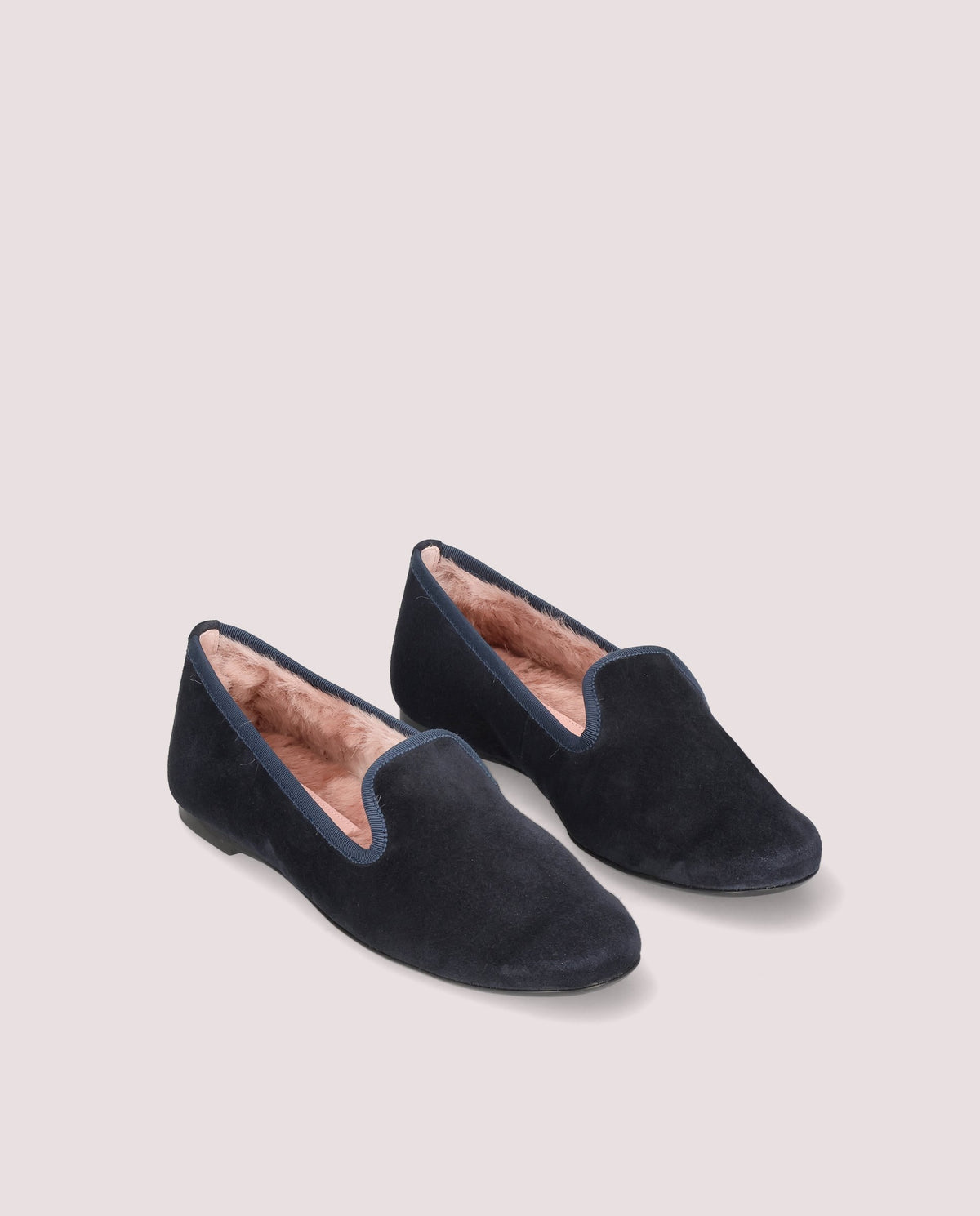 Imagen de Loafers Faye Azules Ante por PrettyBallerinas
