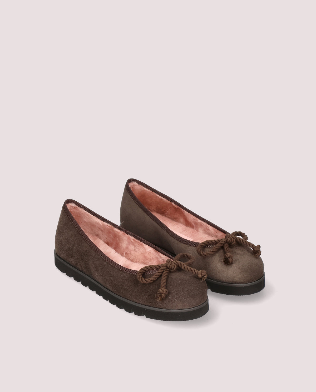 Imagen de Bailarinas Rosario extra soft Marrones Ante por PrettyBallerinas