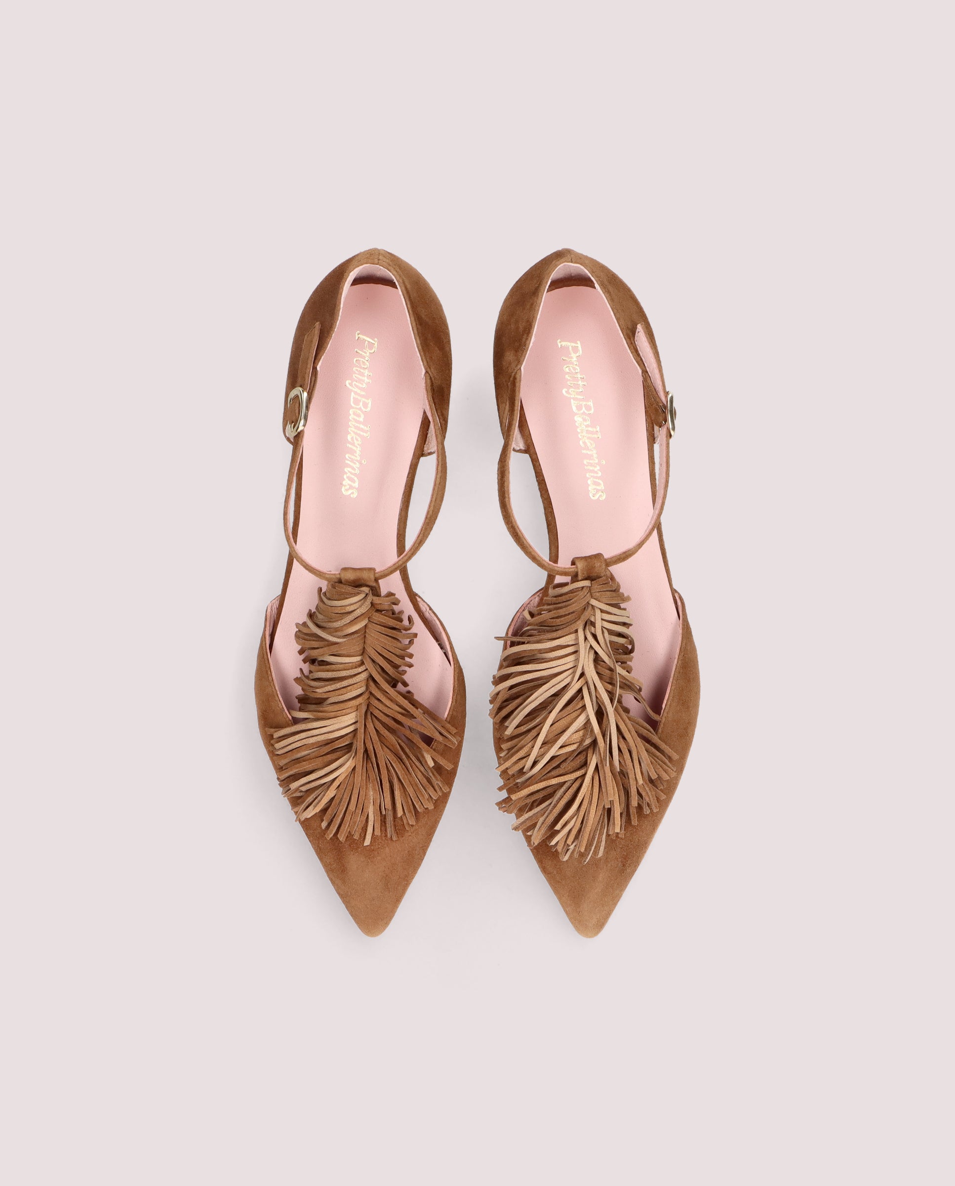 Ella Ballet Flats BROWN SUEDE