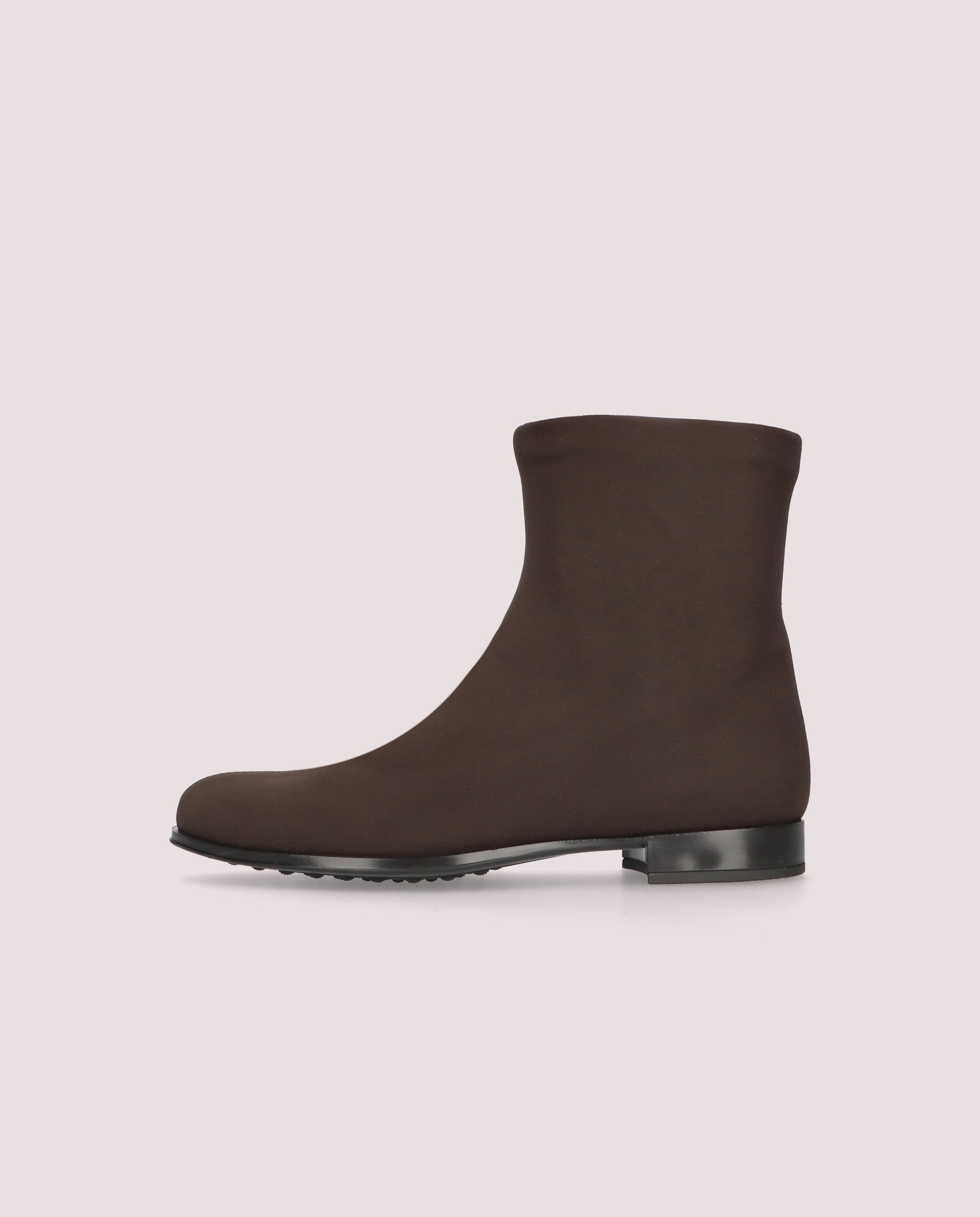 Botines Pat Marrones Tejidos
