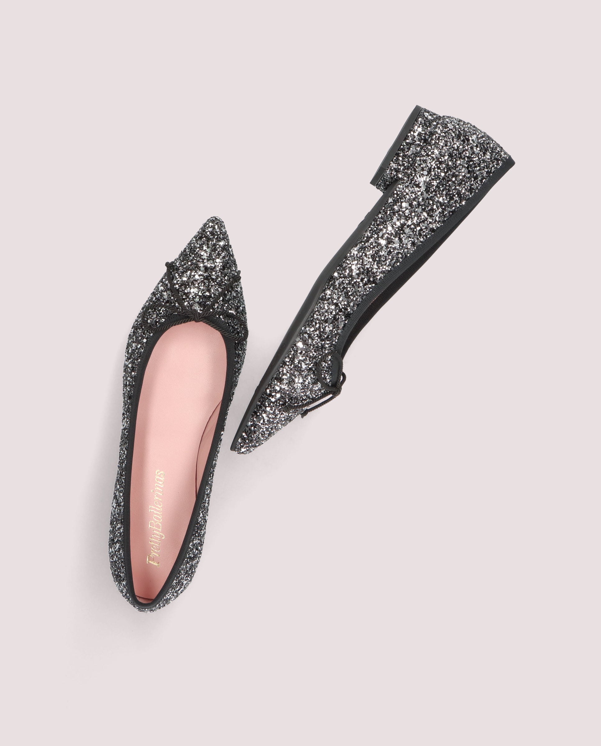 Clementine Ballet Flats BLACK FABRICS