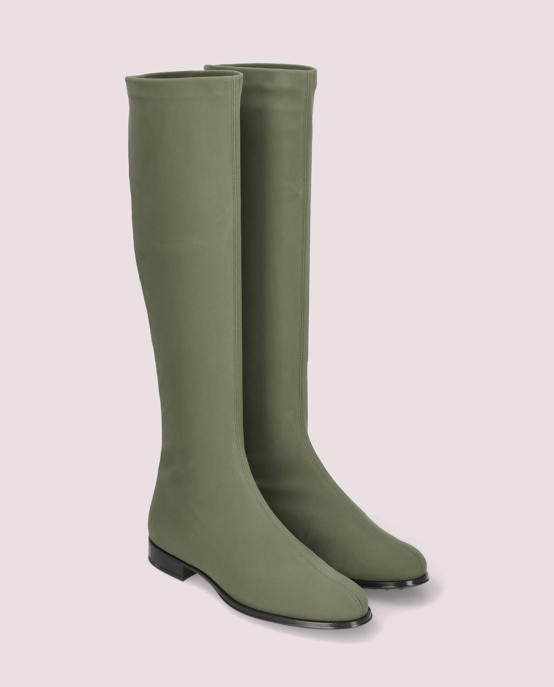 Botas Pat Verdes Tejidos