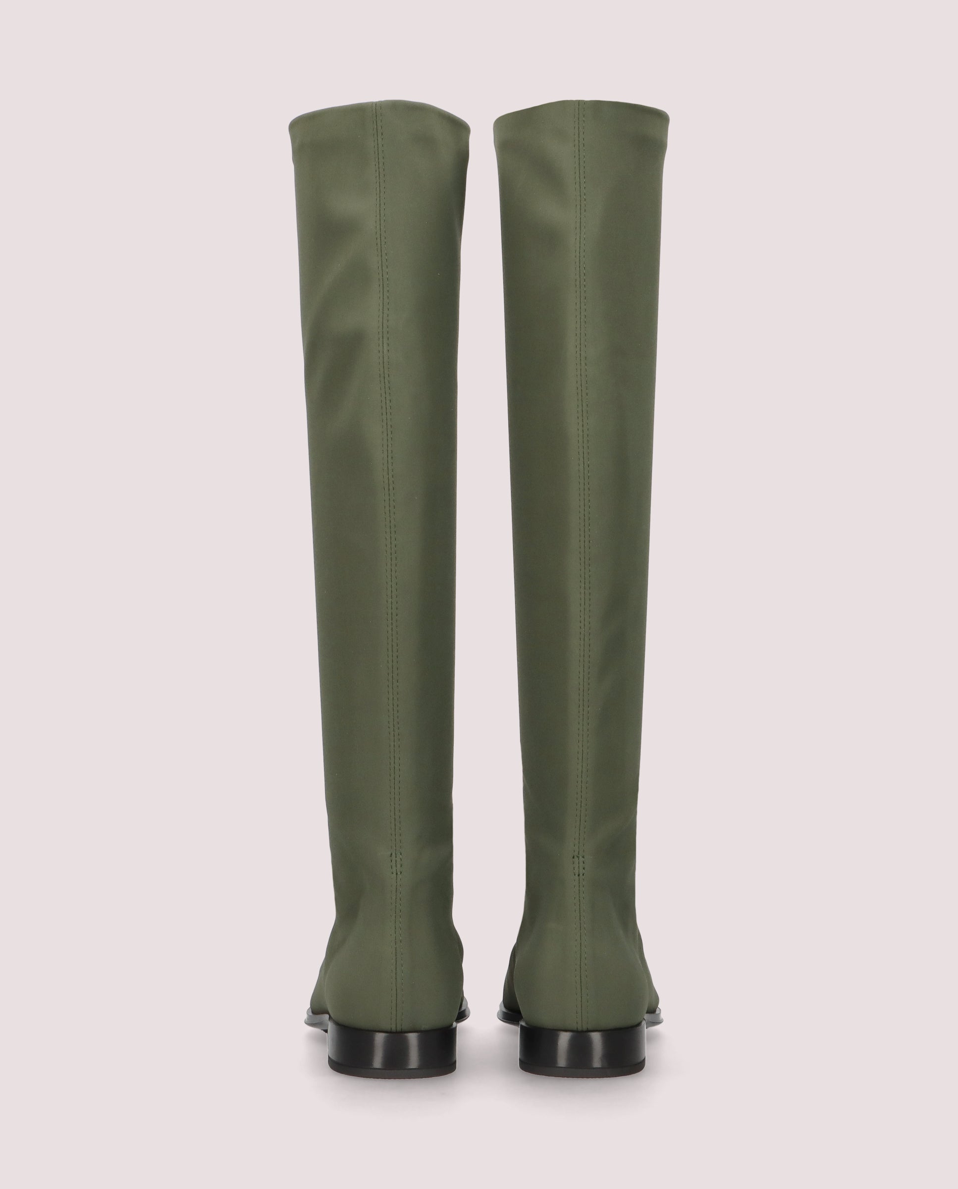 Botas Pat Verdes Tejidos