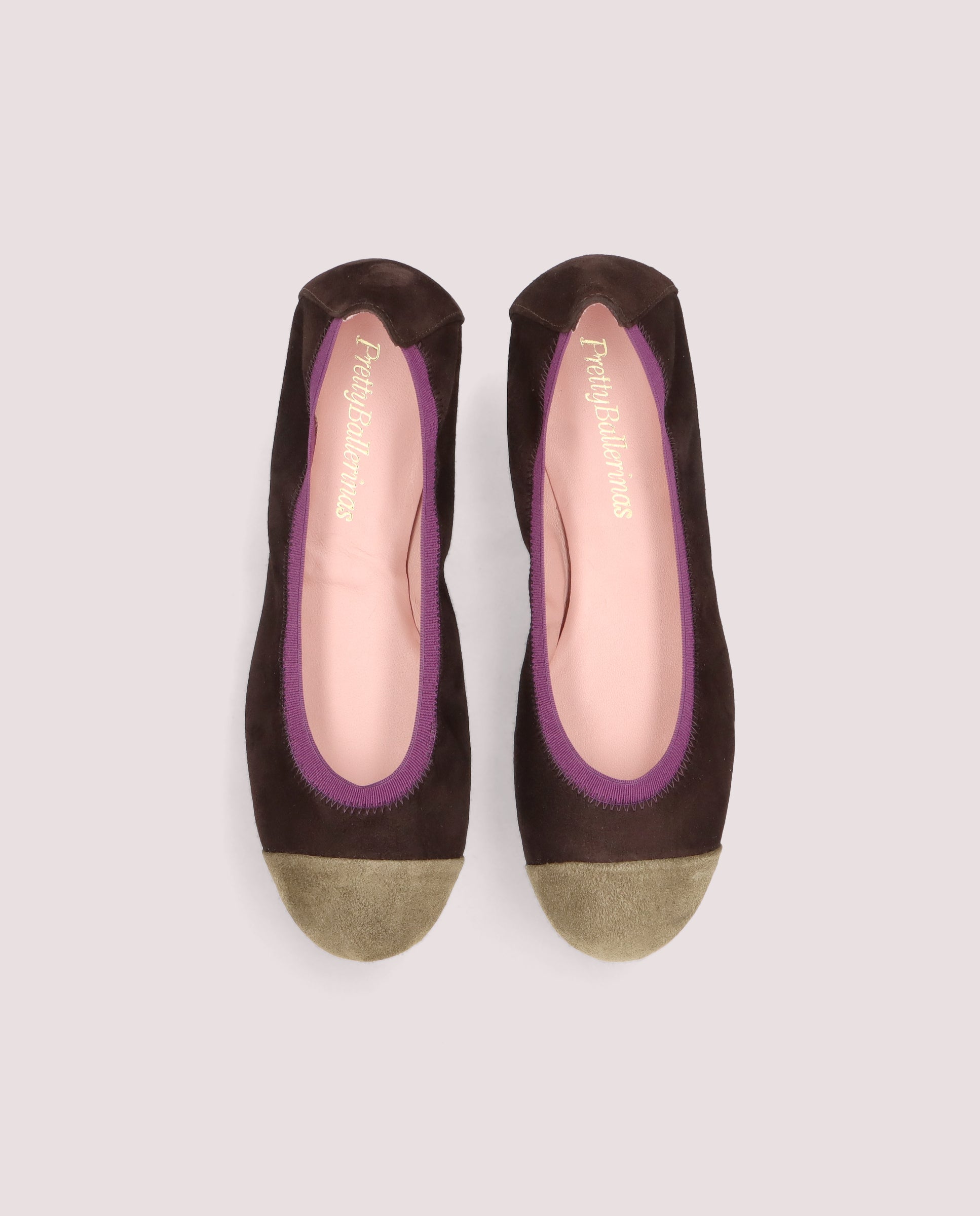 Shirley MULTICOLORED SUEDE Ballet Flats