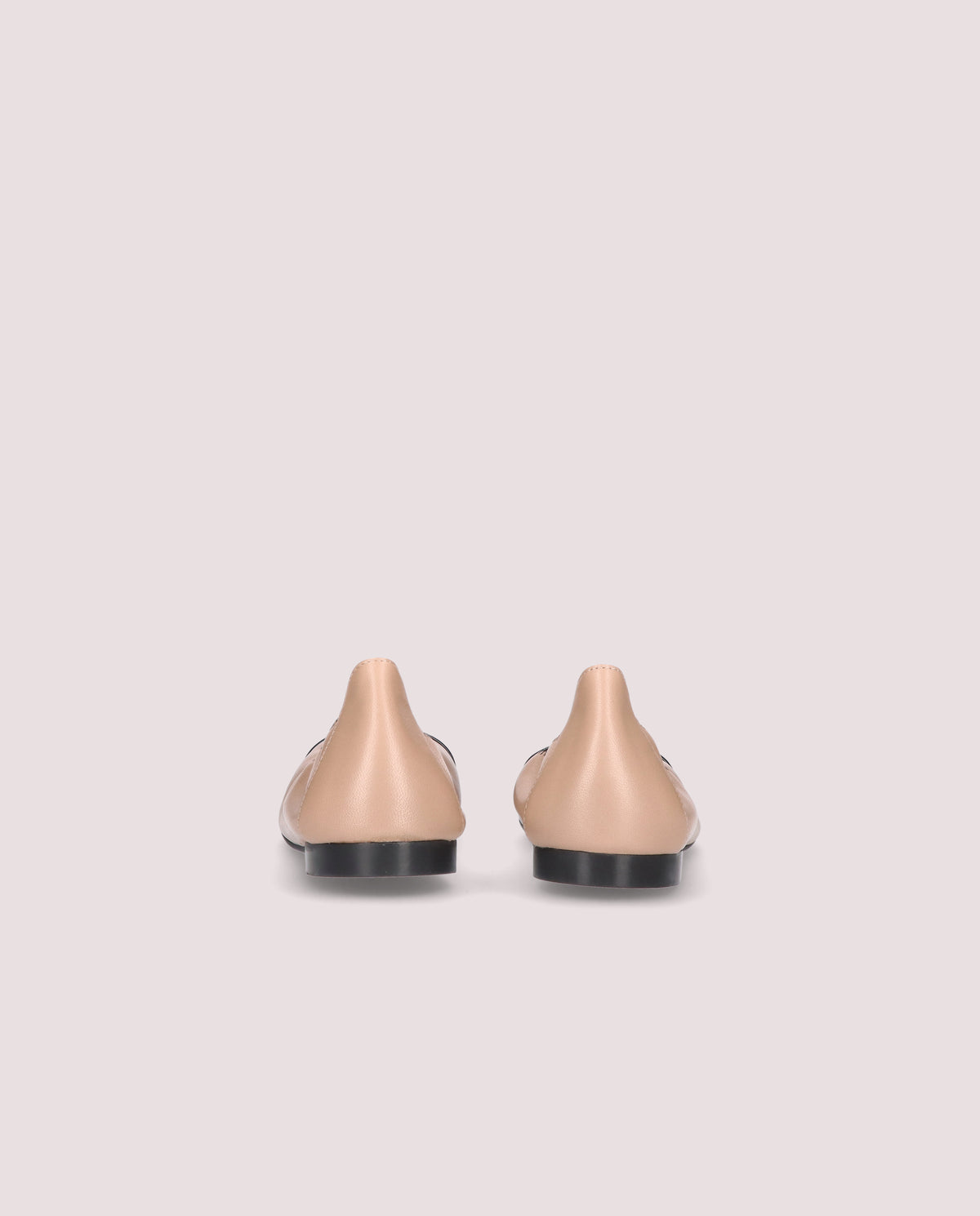 Shirley BEIGE LEATHER Ballet Flats