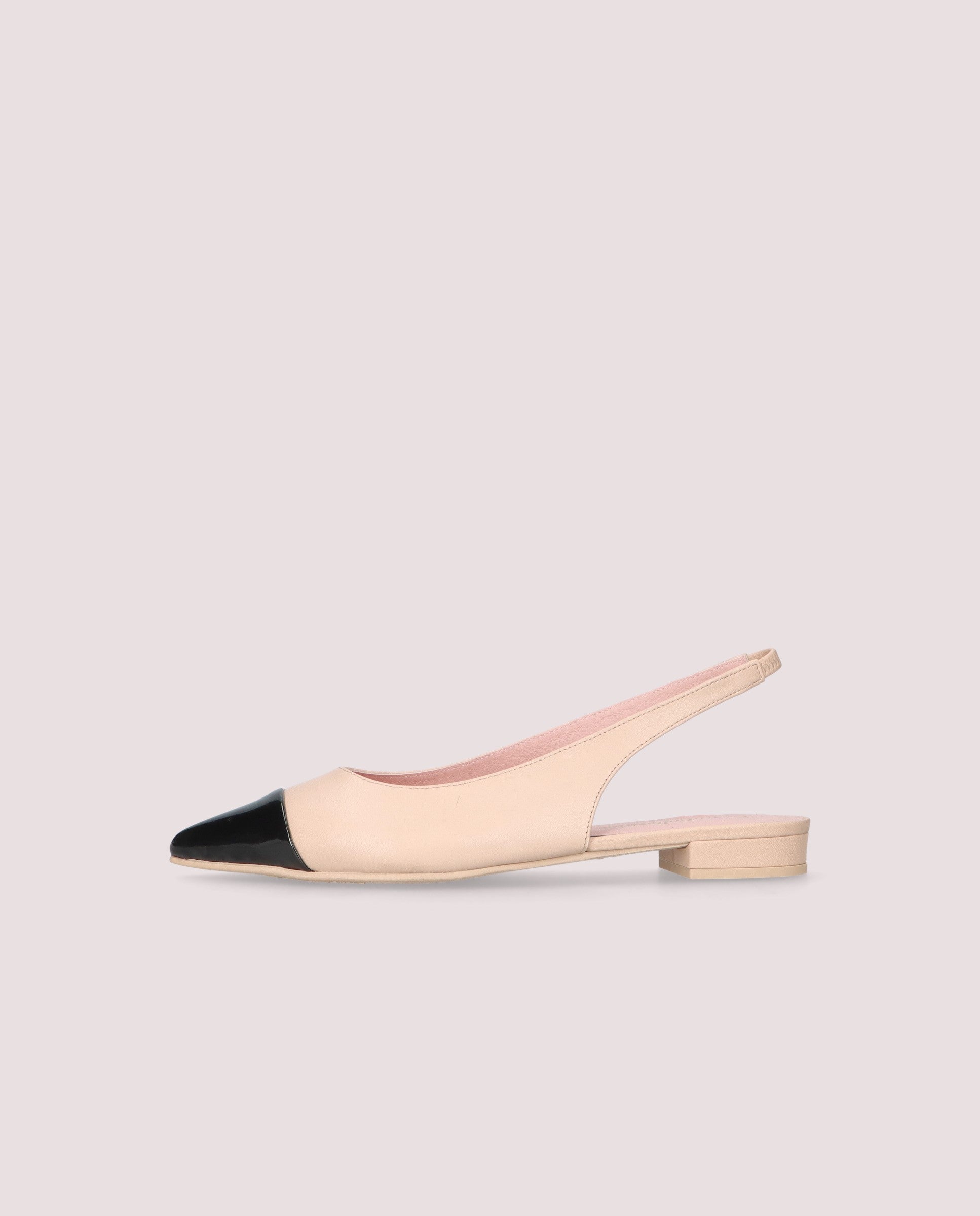 Clementine slingback ballerina in soft leather