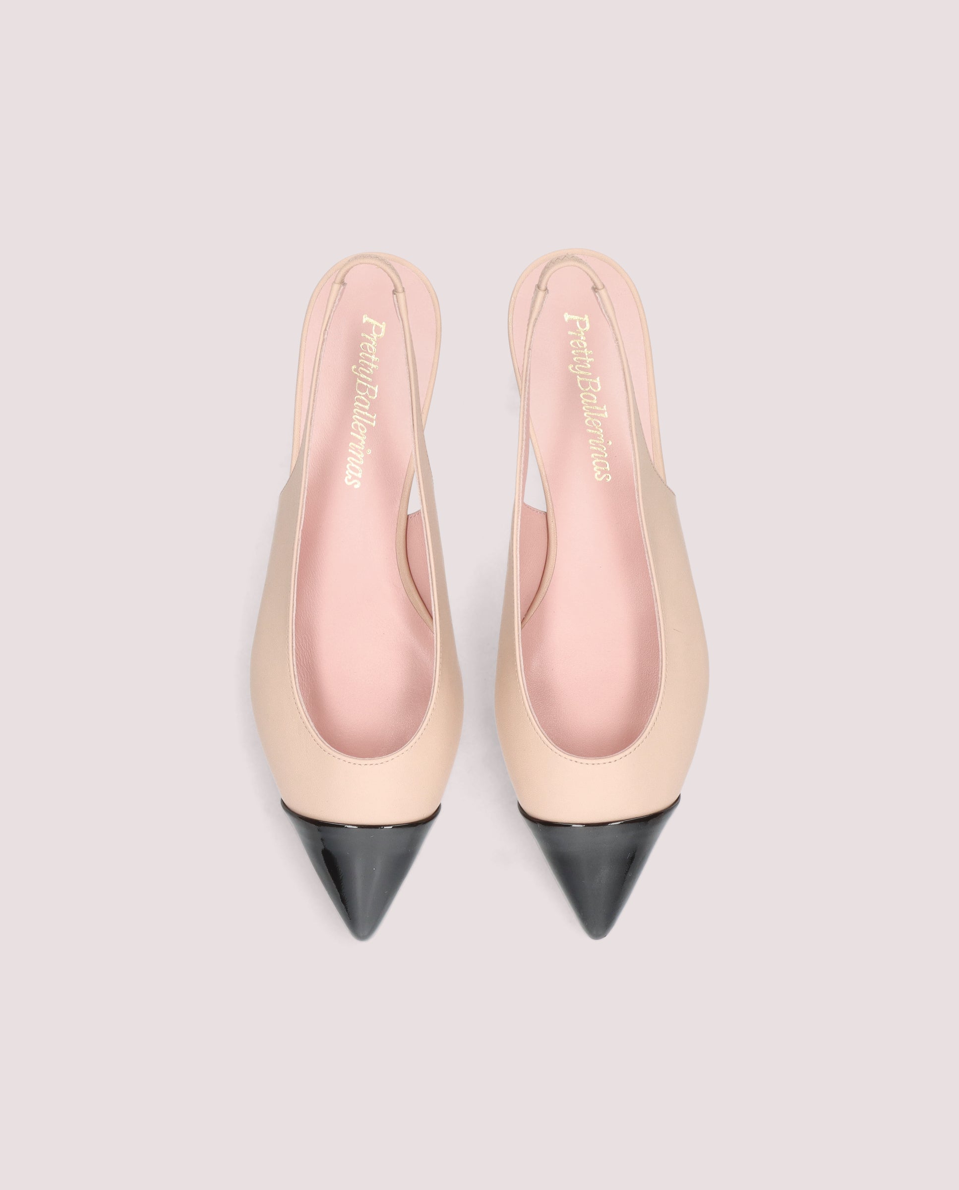 Clementine slingback ballerina in soft leather