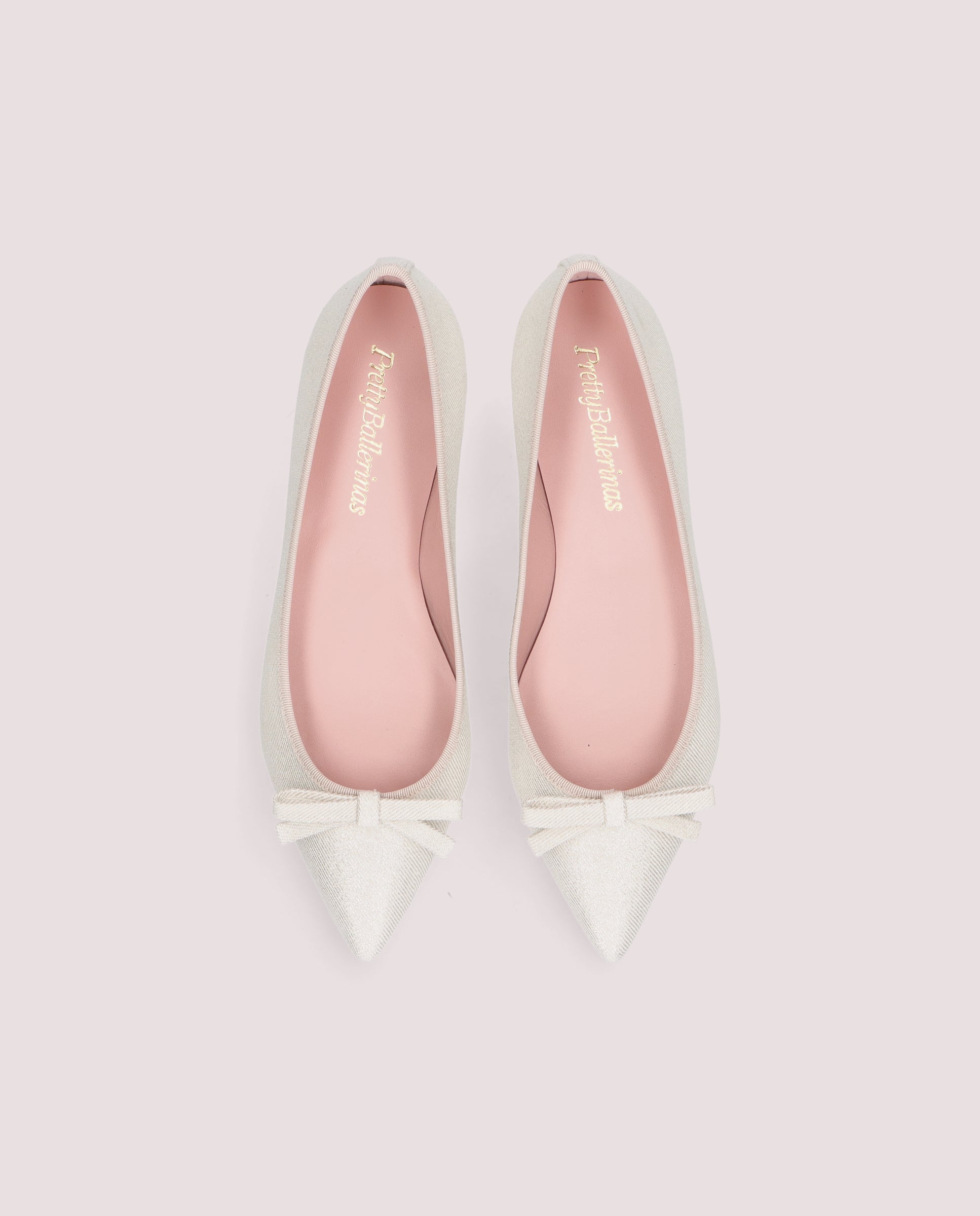 Bailarinas Ella Blancos Tejidos