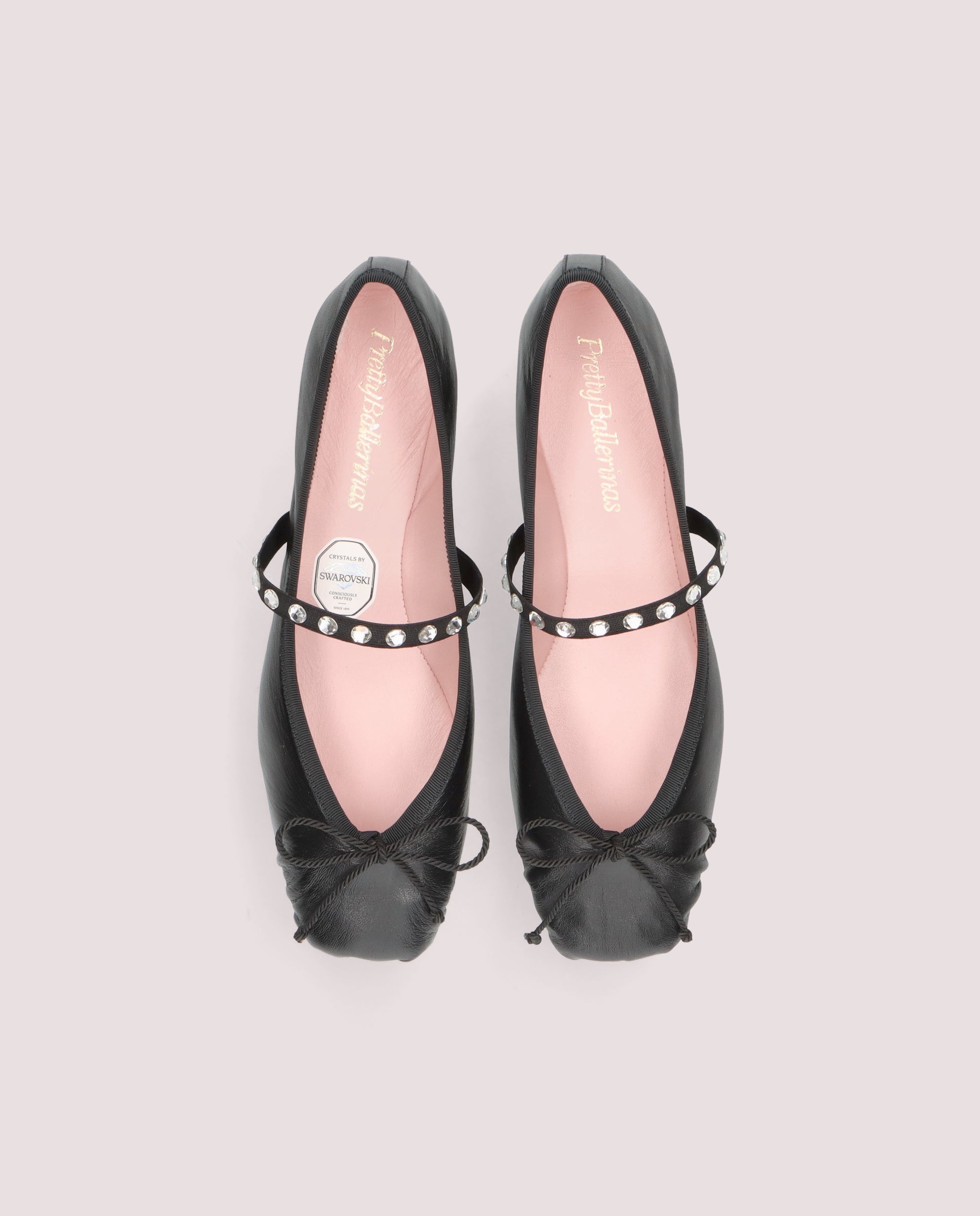 Vista alternativa de Bailarinas Kristen Negros Piel por PrettyBallerinas