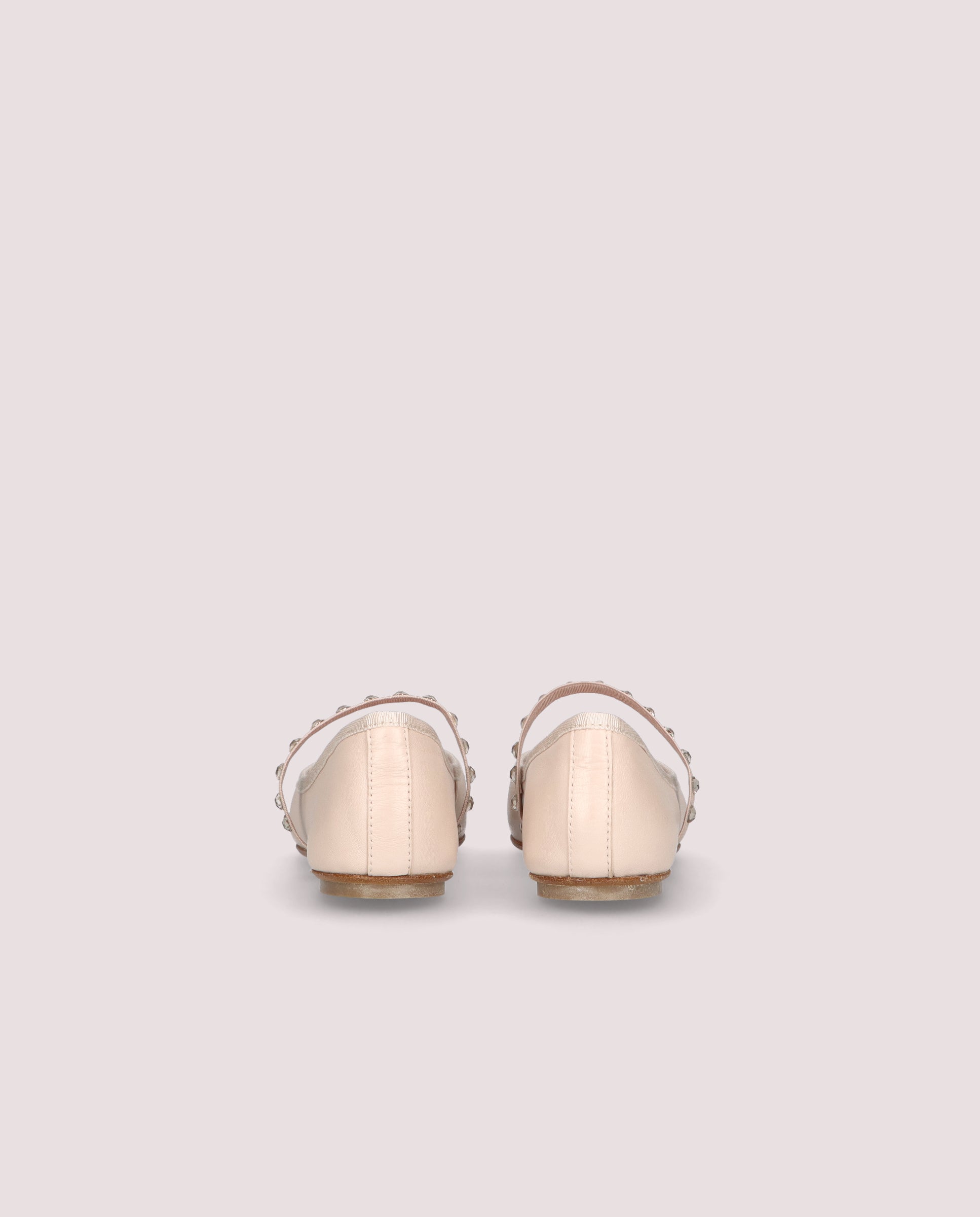 Kristen PINK LEATHER Ballet Flats