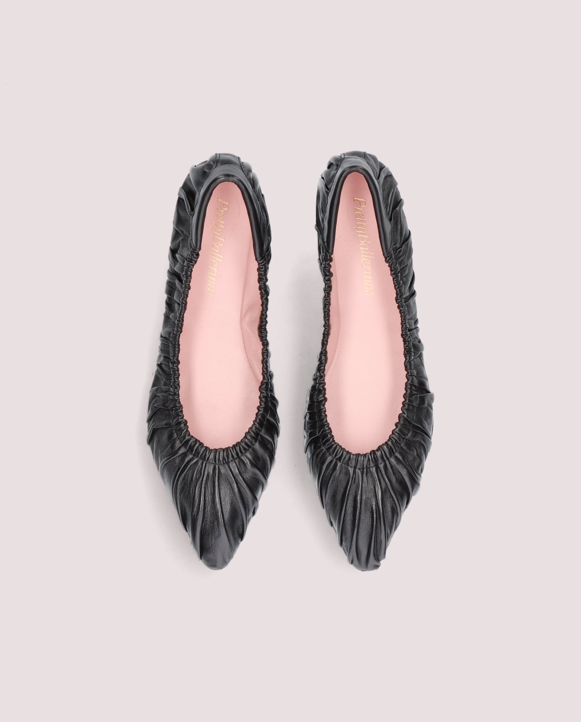 Bailarinas Tyra Black Leather