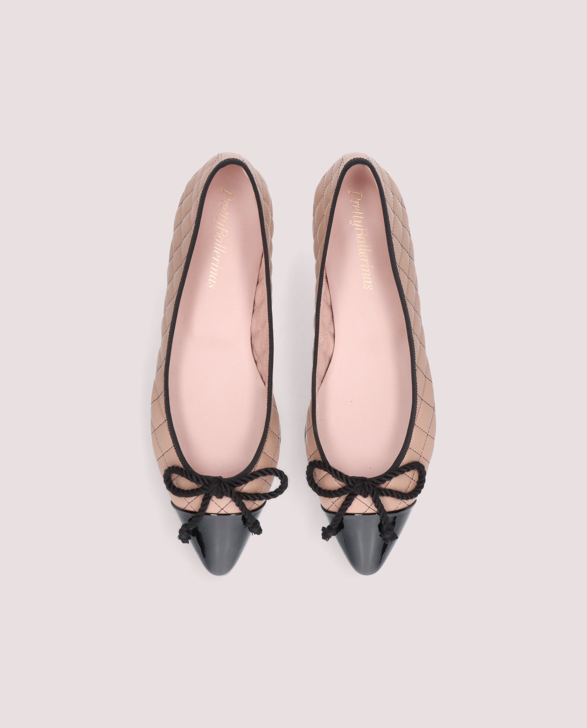 Vista alternativa de Bailarinas Tyra Beiges Piel por PrettyBallerinas