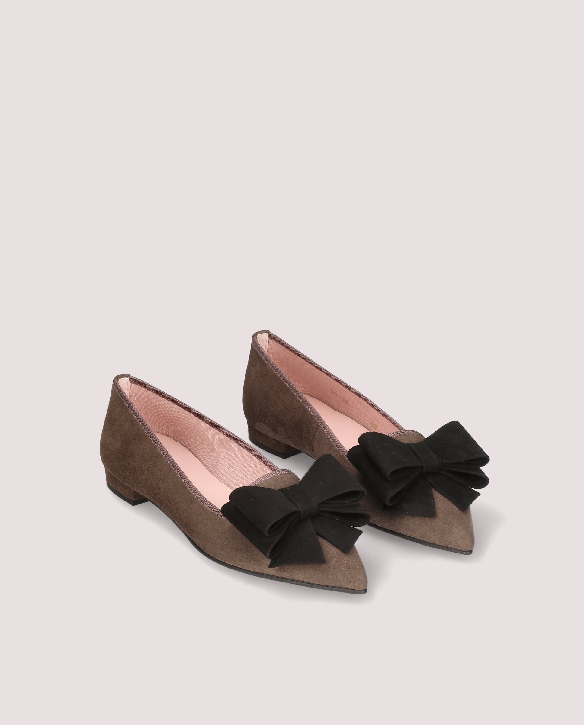 Imagen de Loafers Clementine Grises Ante por PrettyBallerinas